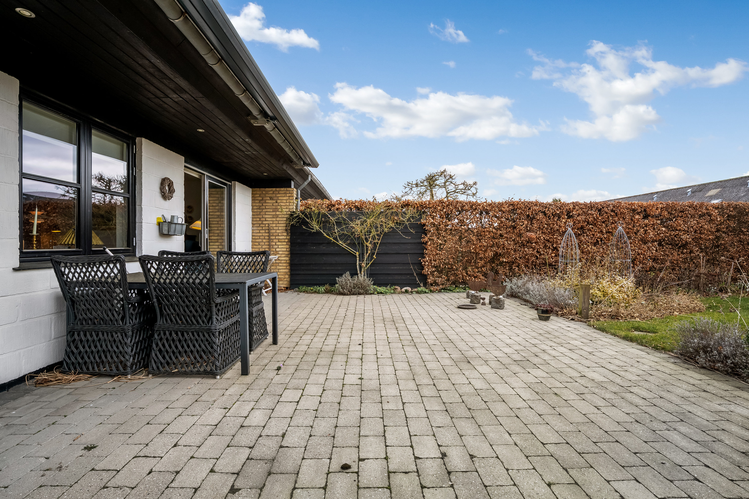 Fremhævet terrasse billede i fuldskærmstilstand. Billede af Bispevænget 30, 4930 Maribo