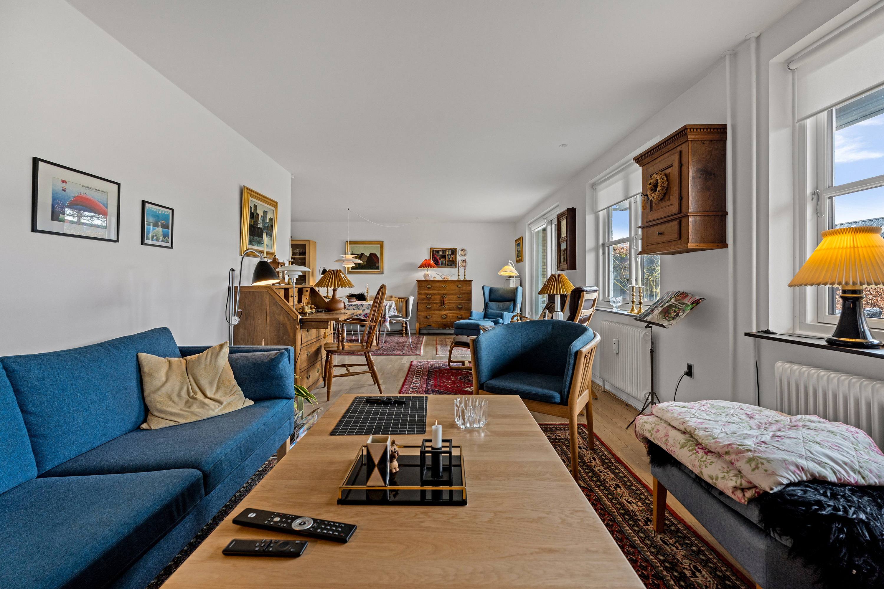 Fremhævet stue billede i fuldskærmstilstand. Billede af Bispevænget 30, 4930 Maribo