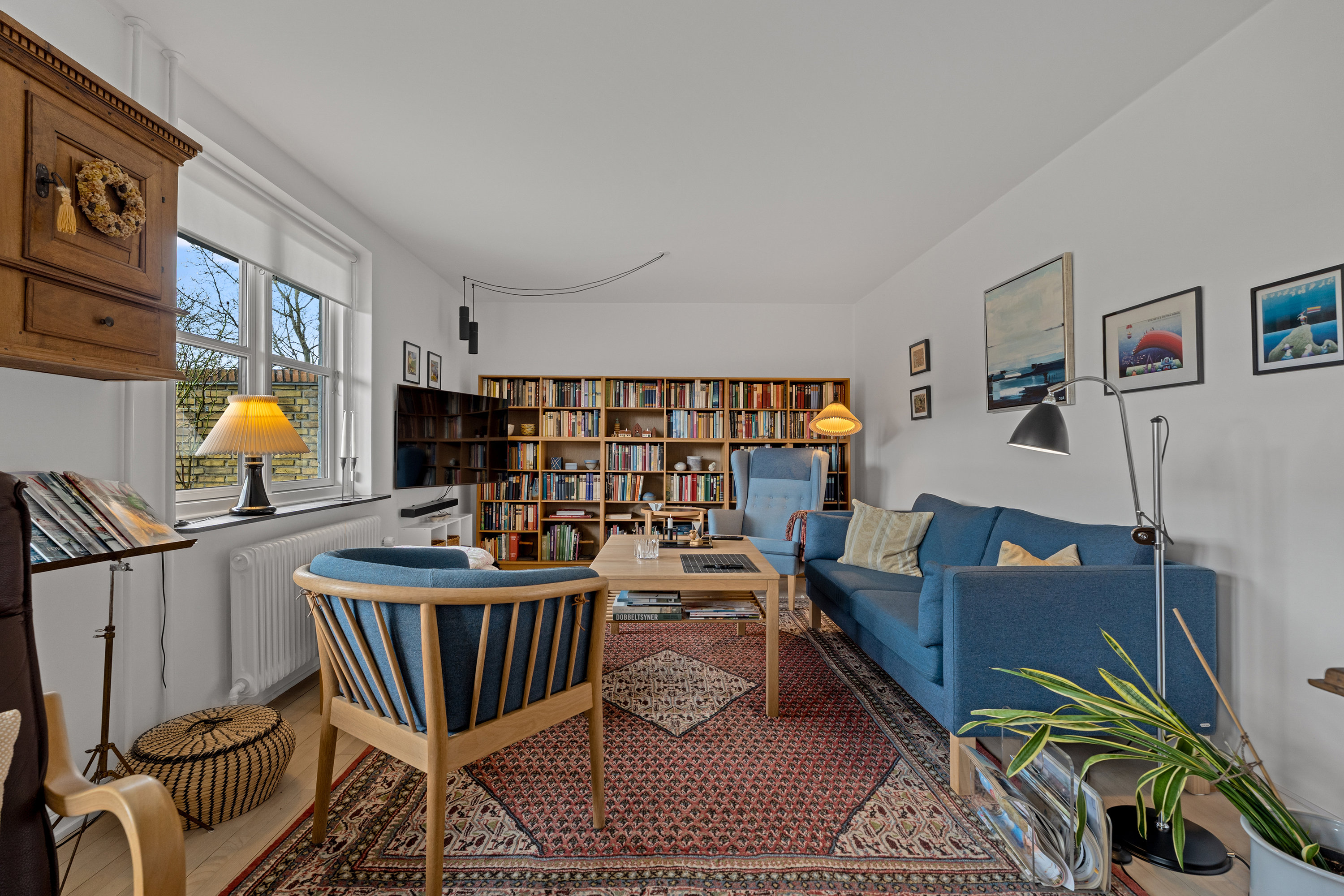 Fremhævet stue billede i fuldskærmstilstand. Billede af Bispevænget 30, 4930 Maribo