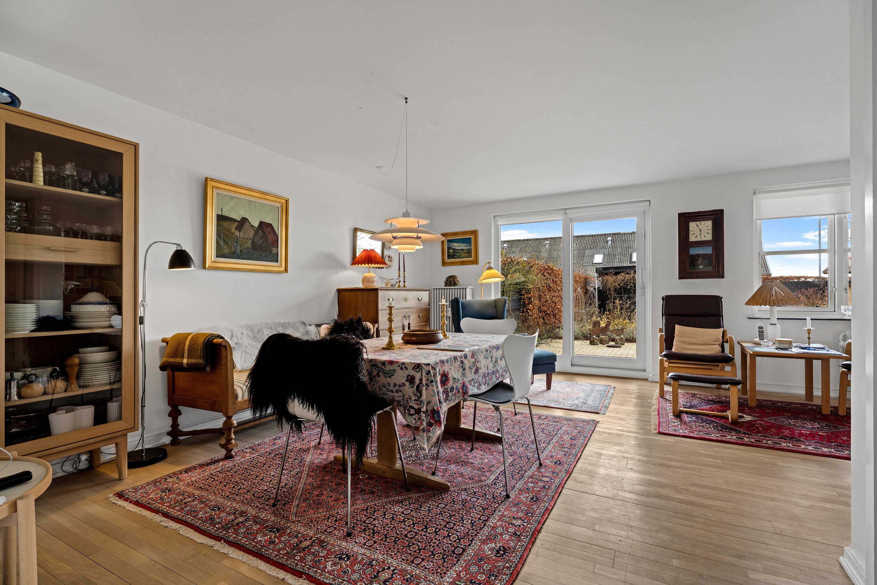 Fremhævet stue billede i fuldskærmstilstand. Billede af Bispevænget 30, 4930 Maribo