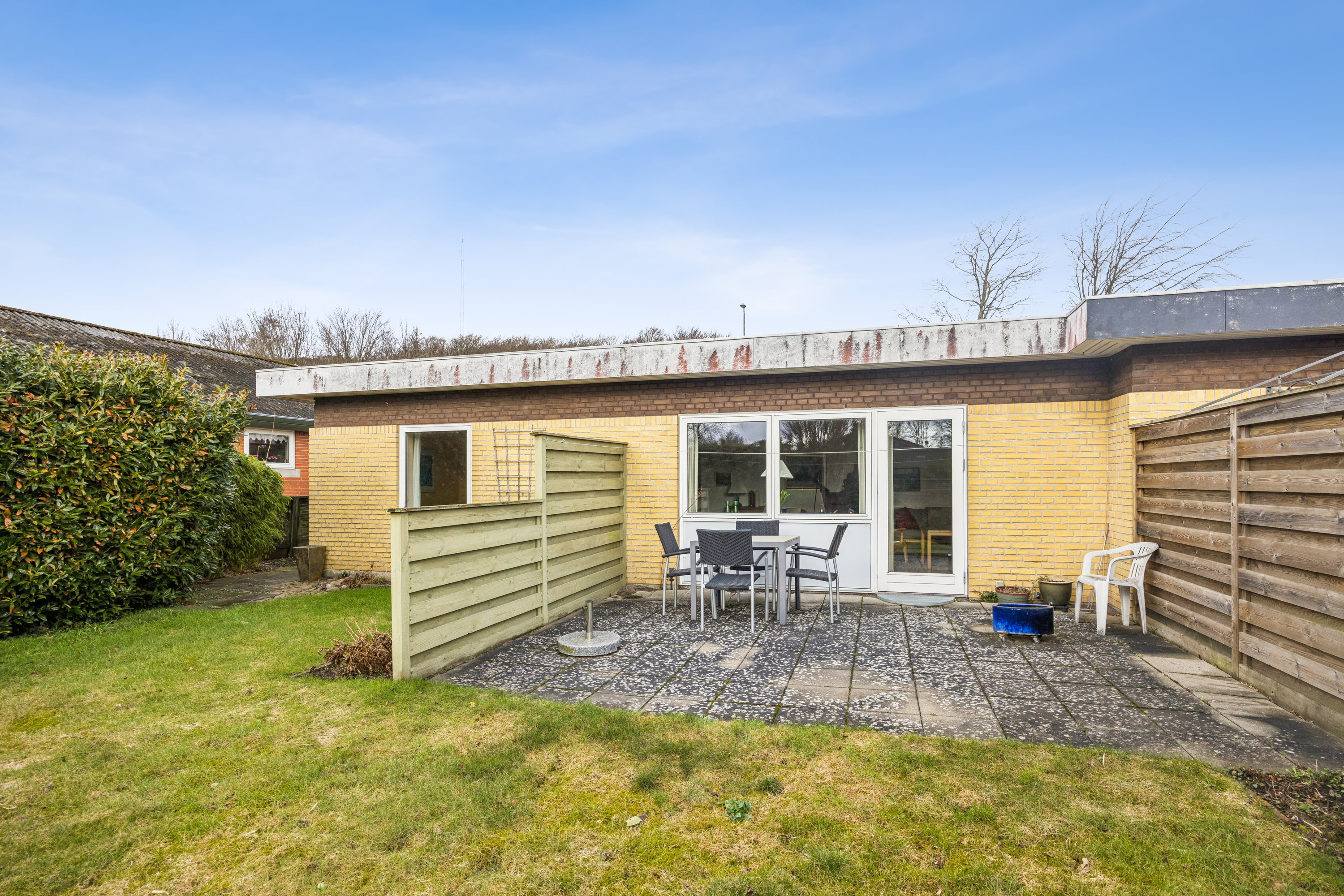 Fremhævet facade billede i fuldskærmstilstand. Billede af Lindevang 7E, 9310 Vodskov