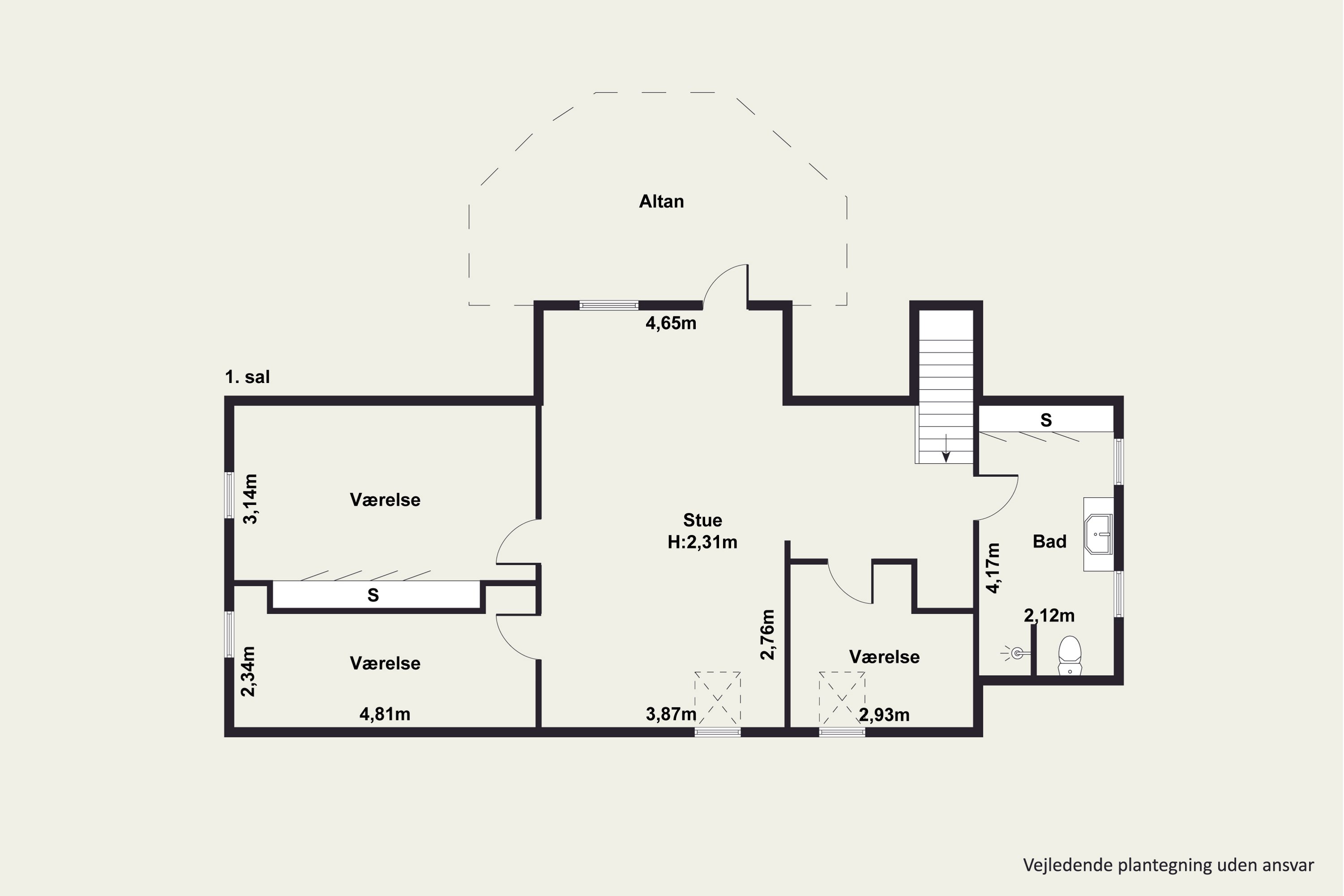 Plantegninger billede af Skelhøjevej 15, 8800 Viborg