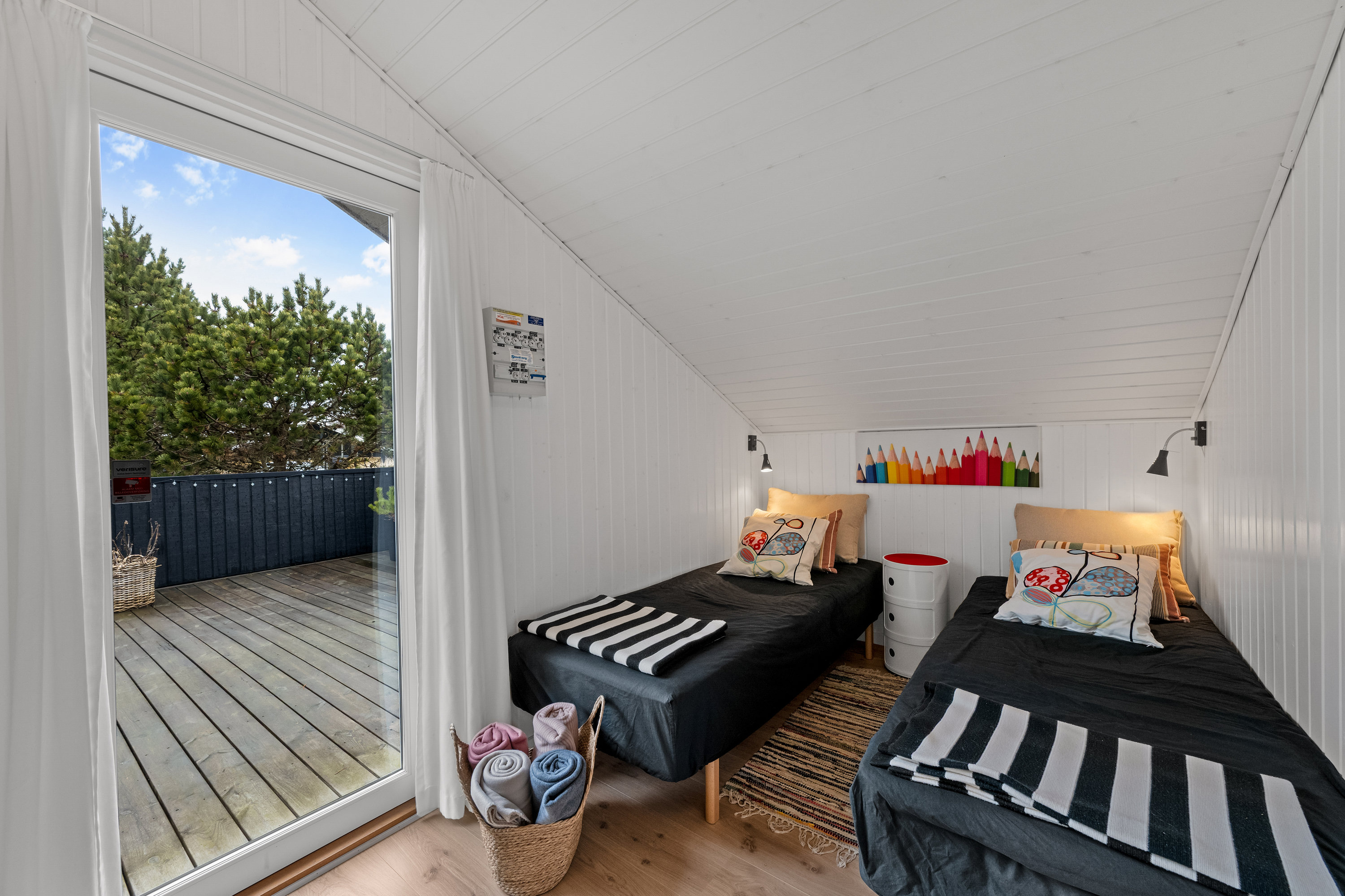 Fremhævet værelse billede i fuldskærmstilstand. Billede af Bjerregårdsvej 112, Bjerregaard, 6960 Hvide Sande