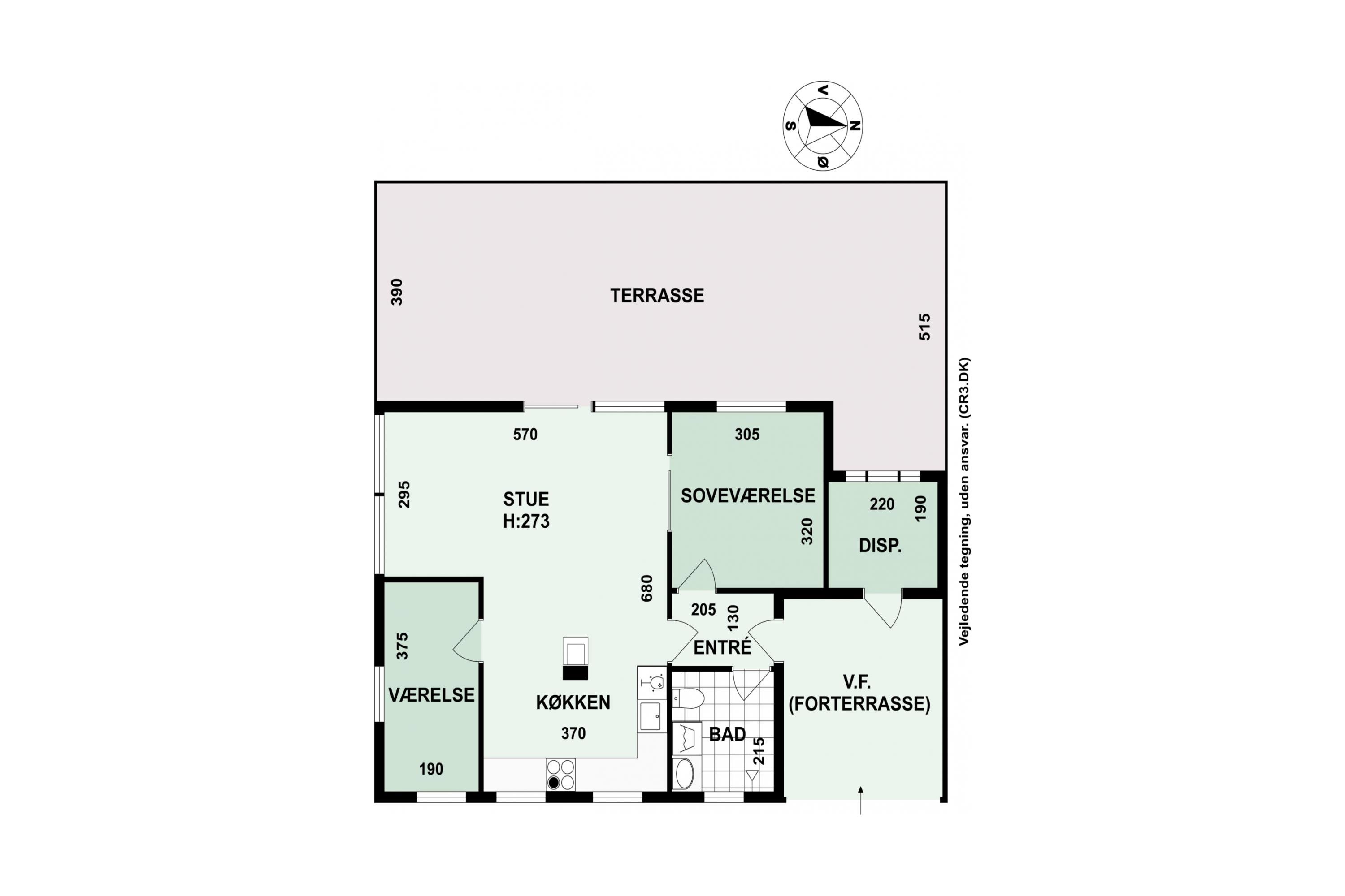 Plantegninger billede af Gl Havreholmvej 18, 3100 Hornbæk