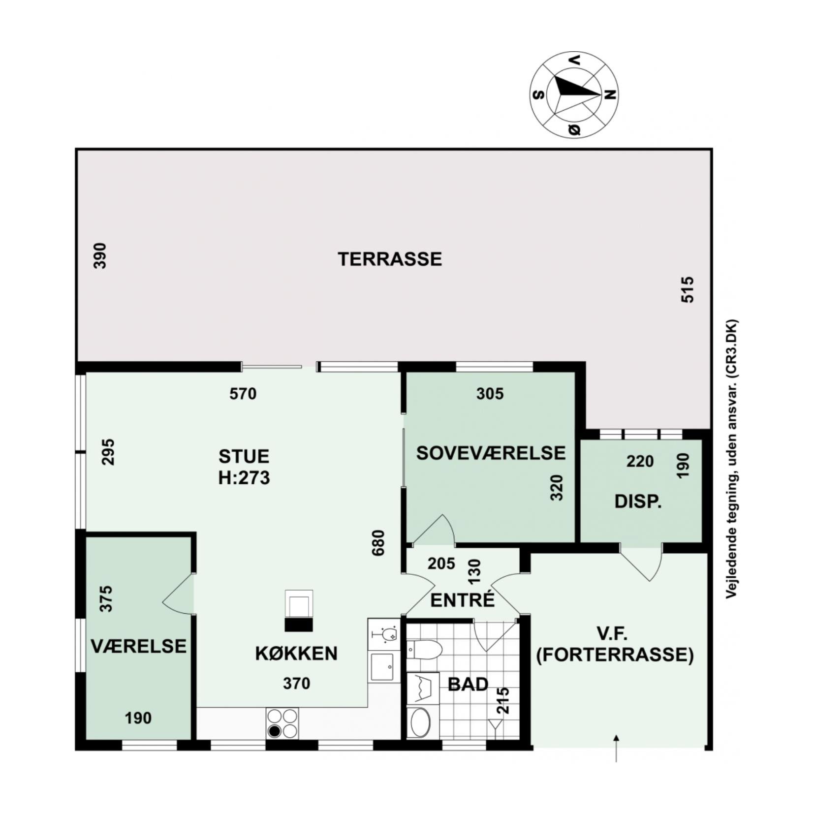 Plantegninger billede af Gl Havreholmvej 18, 3100 Hornbæk
