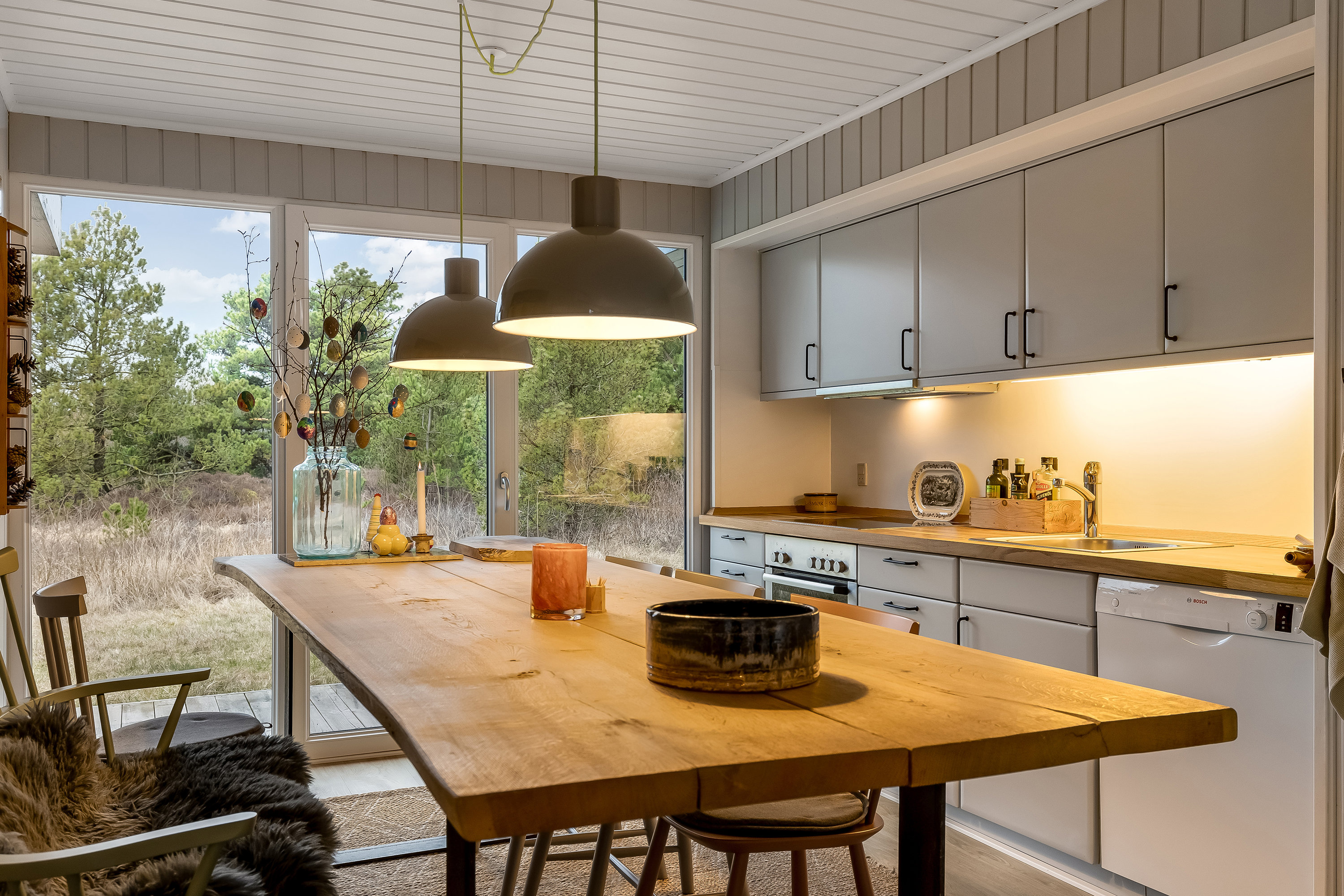 Fremhævet stue billede i fuldskærmstilstand. Billede af Ejnar Mikkelsensvej 18, Kongsmark, 6792 Rømø