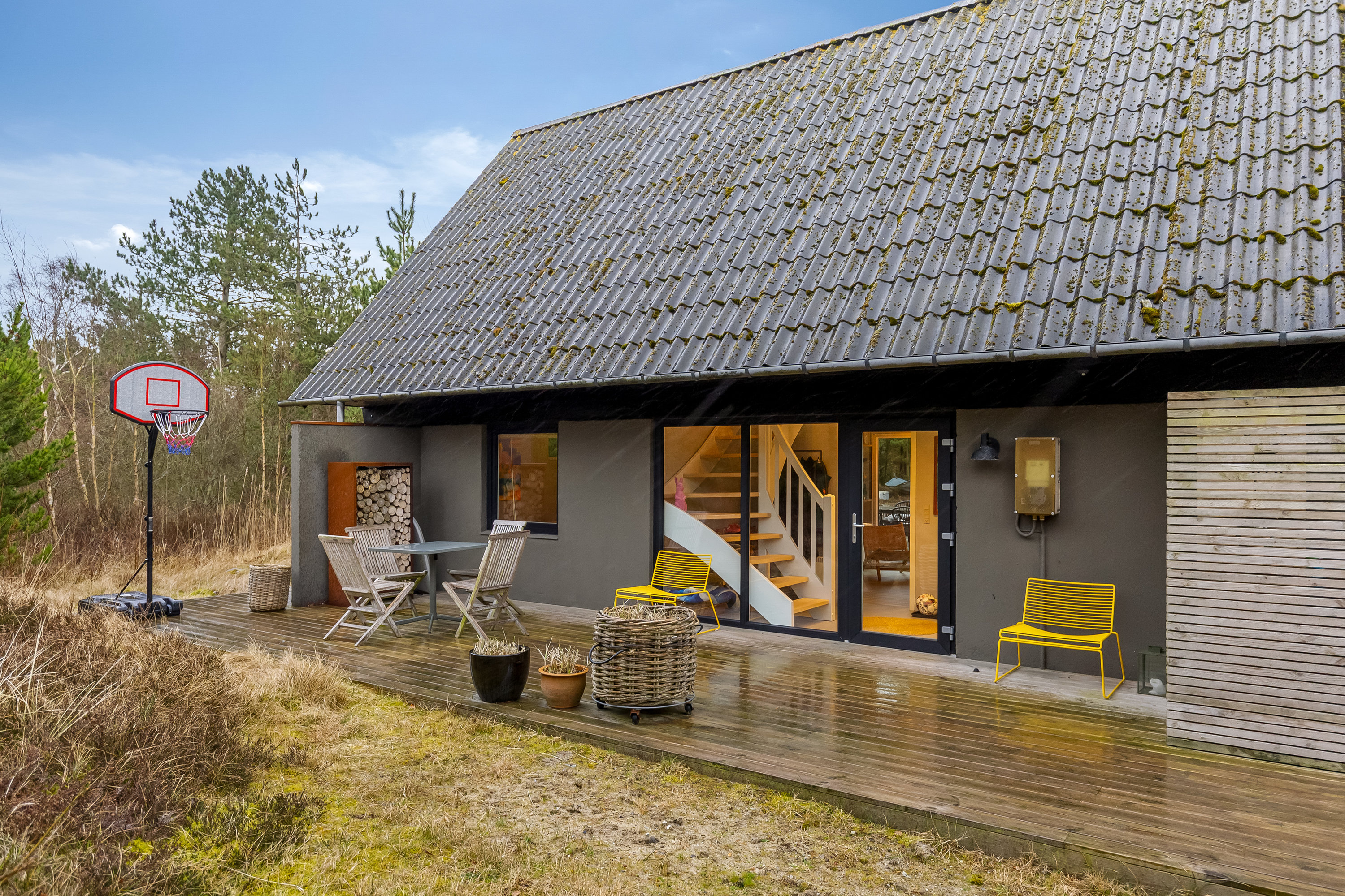 Fremhævet facade billede i fuldskærmstilstand. Billede af Ejnar Mikkelsensvej 18, Kongsmark, 6792 Rømø