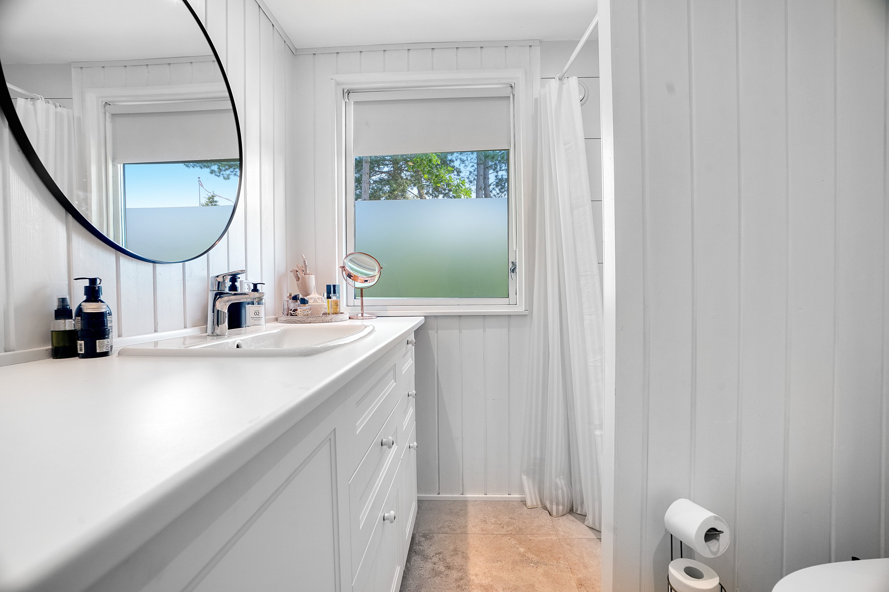 Fremhævet badeværelse billede i fuldskærmstilstand. Billede af Ledgårdsvej 12, 3100 Hornbæk