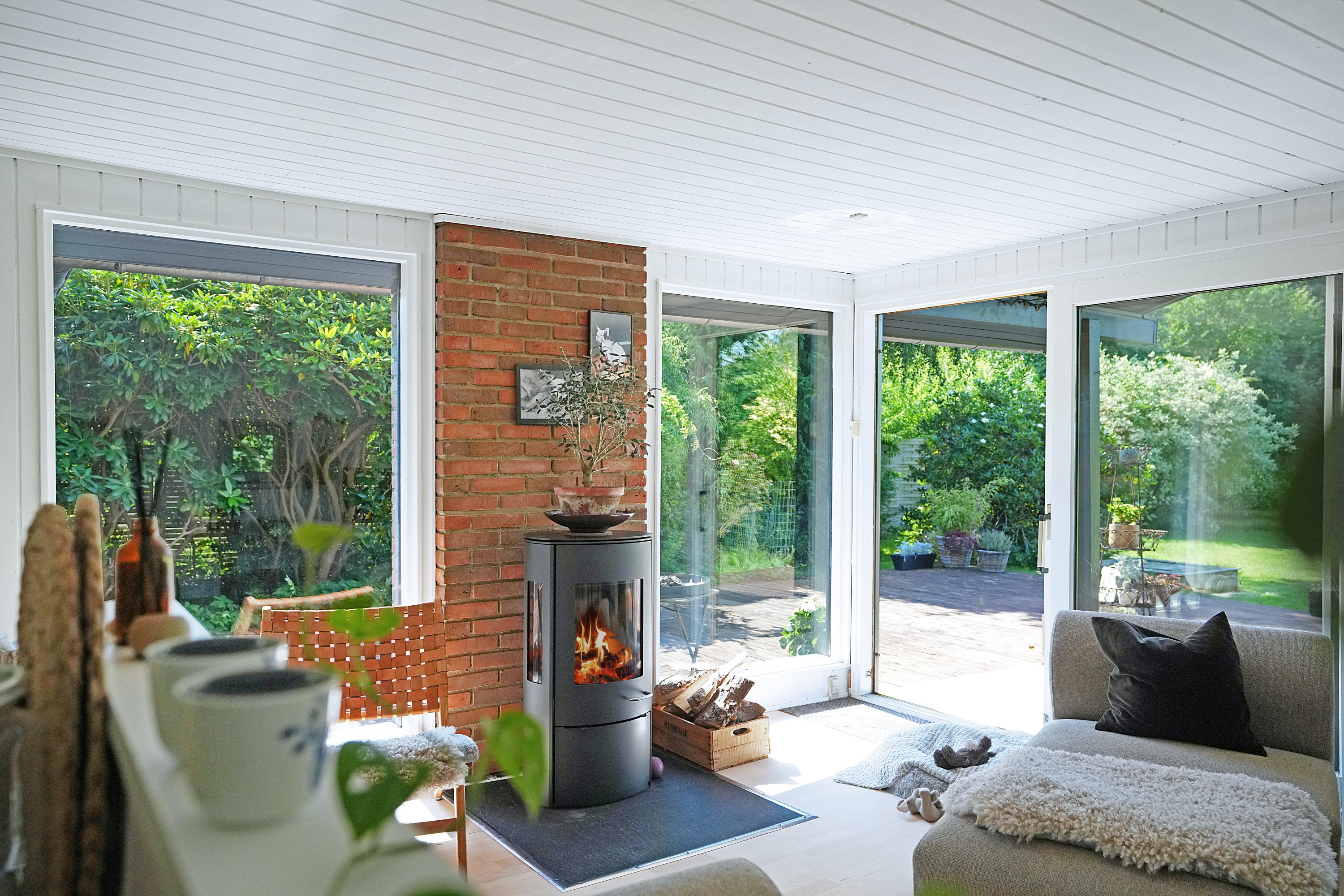 Fremhævet stue billede i fuldskærmstilstand. Billede af Ledgårdsvej 12, 3100 Hornbæk