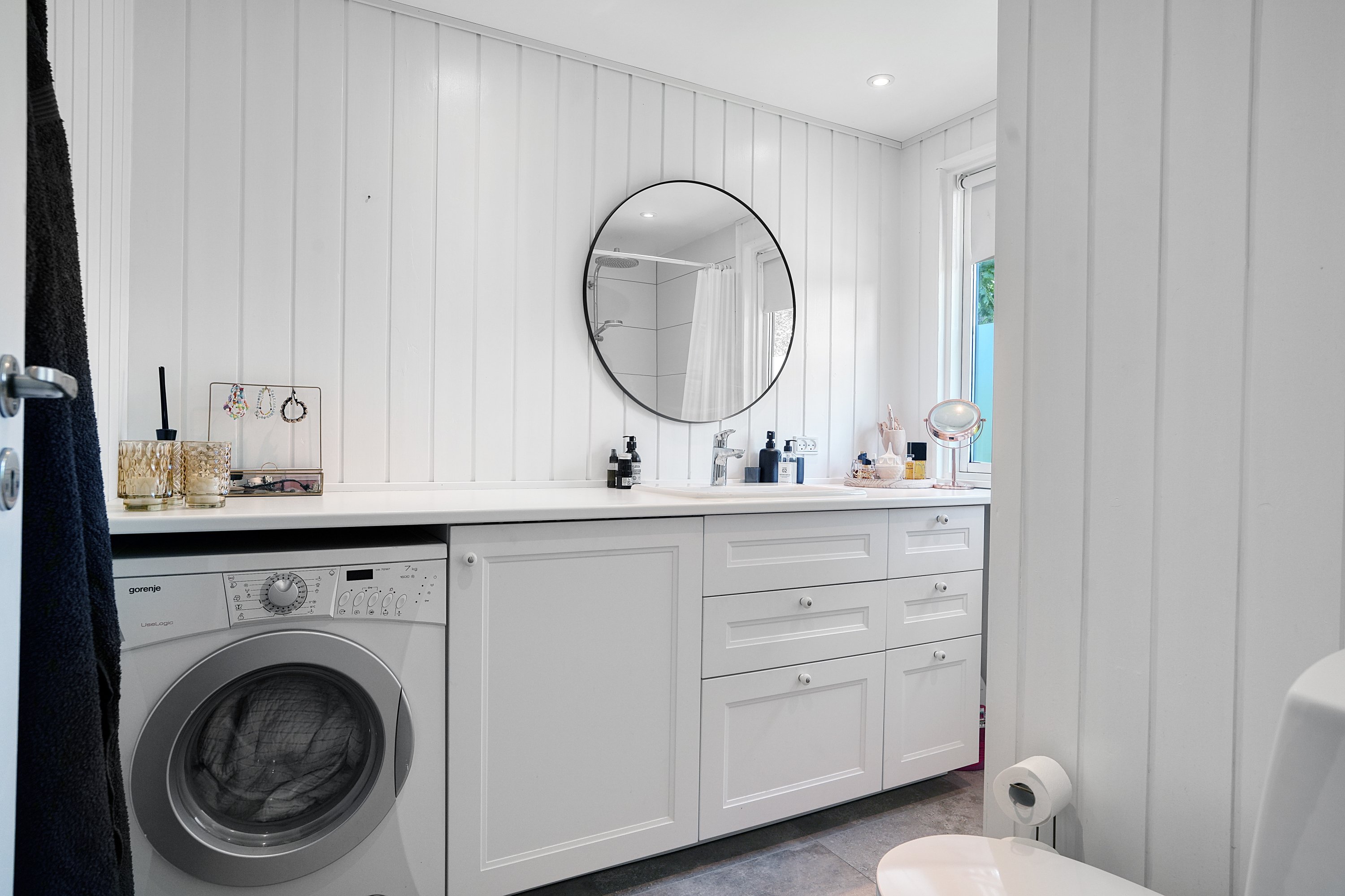 Fremhævet badeværelse billede i fuldskærmstilstand. Billede af Ledgårdsvej 12, 3100 Hornbæk