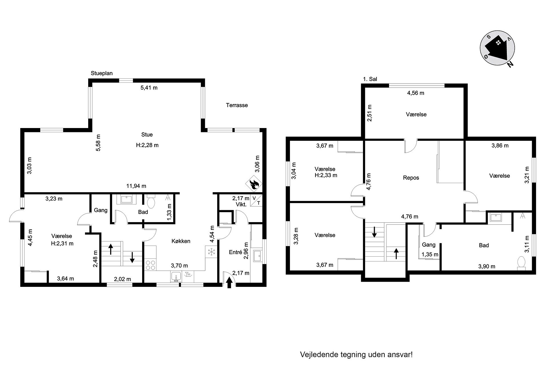Plantegninger billede af Klematisvej 10, Mejdal, 7500 Holstebro