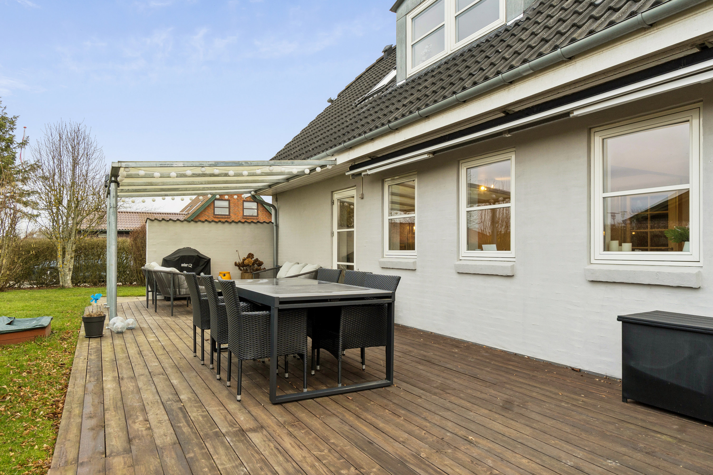 Fremhævet terrasse billede i fuldskærmstilstand. Billede af Egebjergvej 104, Sørbymagle, 4200 Slagelse