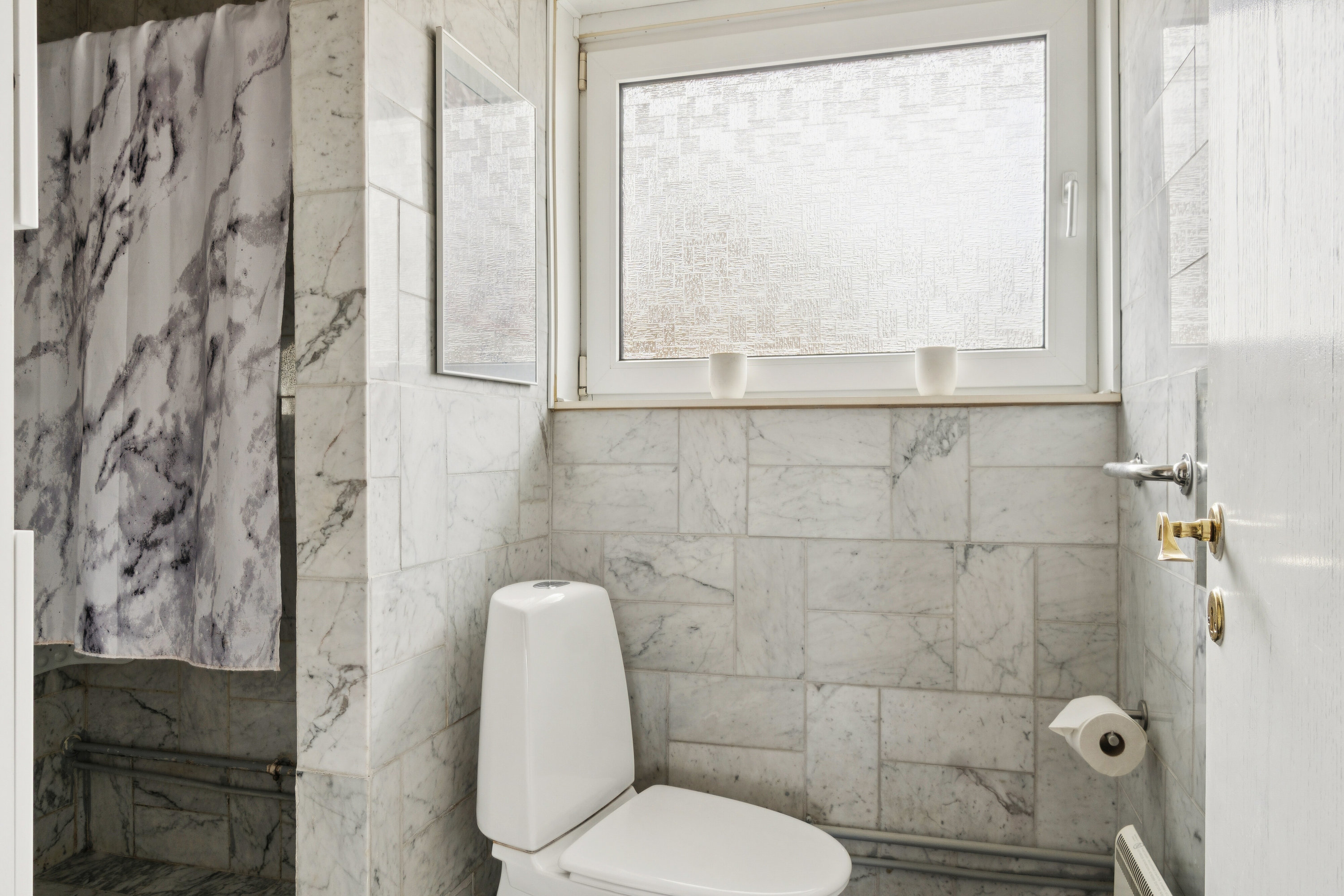 Fremhævet badeværelse billede i fuldskærmstilstand. Billede af Orhøjvej 10, Næsby Strand, 4200 Slagelse