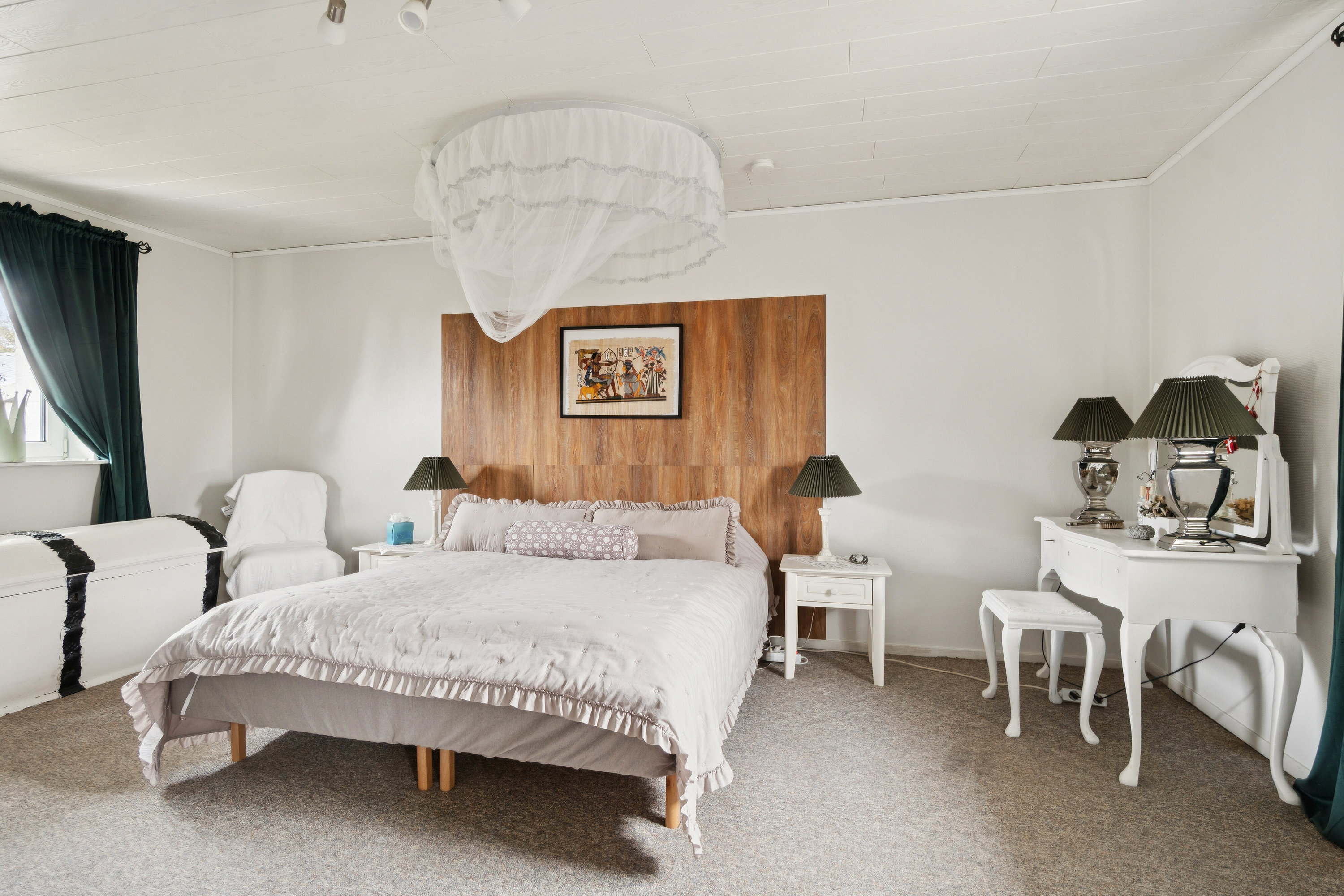 Fremhævet soveværelse billede i fuldskærmstilstand. Billede af Orhøjvej 10, Næsby Strand, 4200 Slagelse