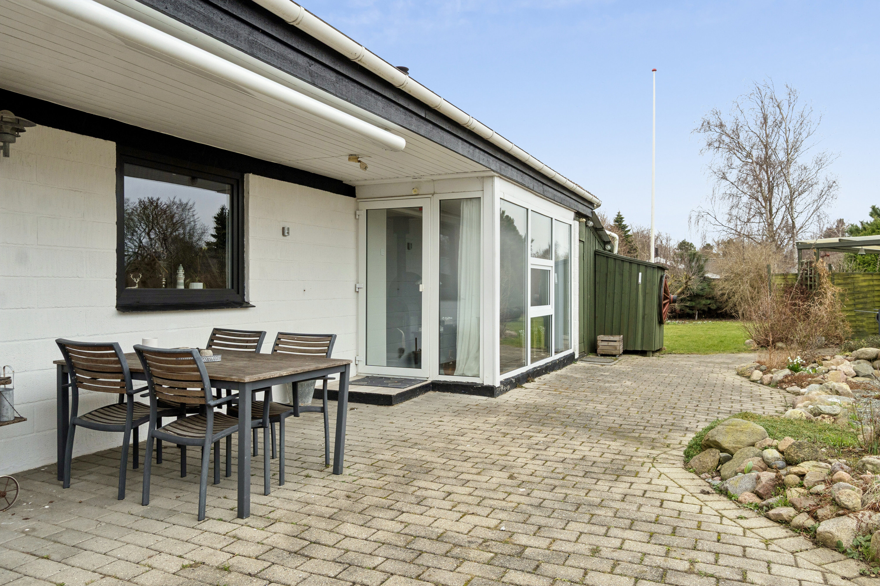 Fremhævet terrasse billede i fuldskærmstilstand. Billede af Orhøjvej 10, Næsby Strand, 4200 Slagelse