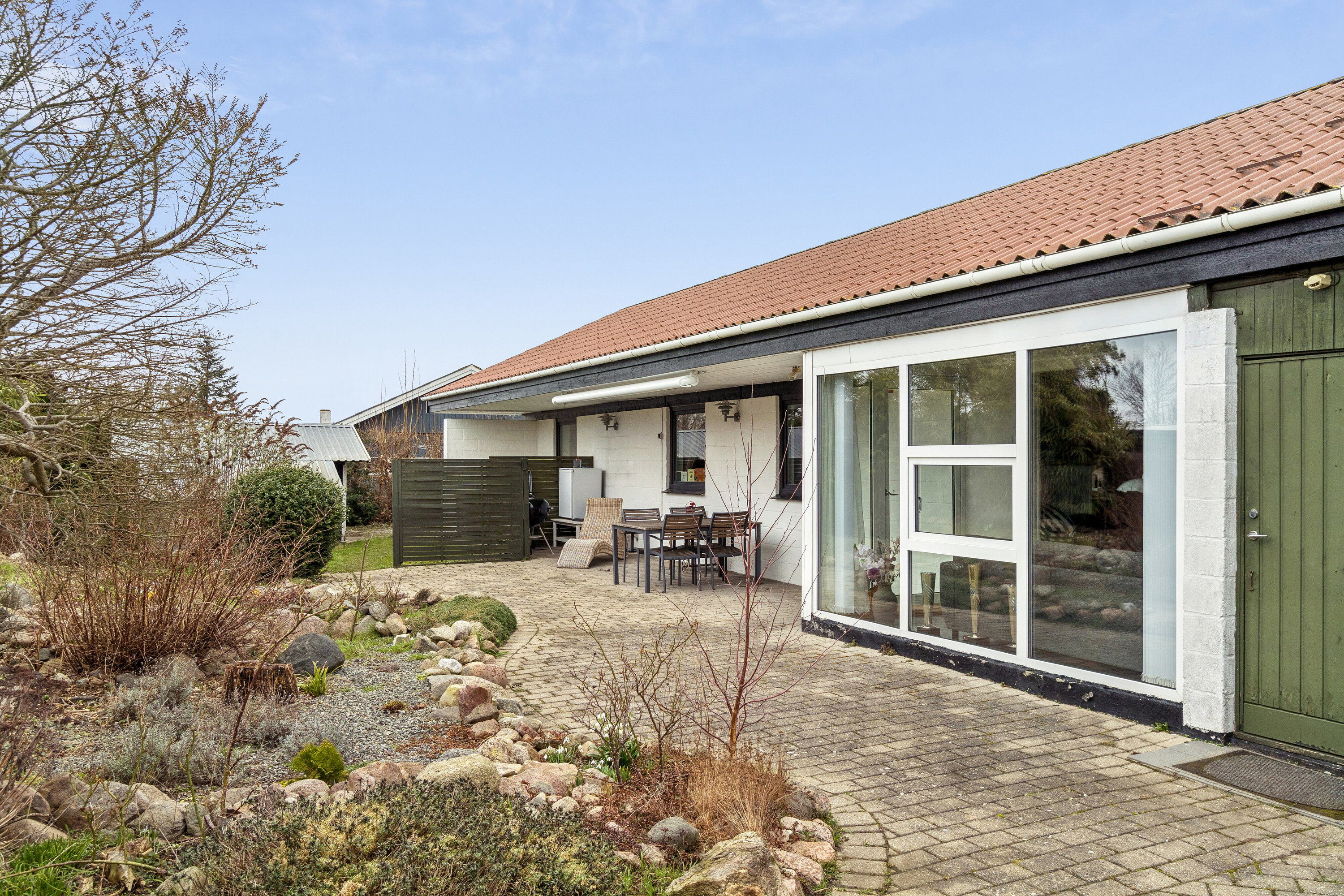 Fremhævet terrasse billede i fuldskærmstilstand. Billede af Orhøjvej 10, Næsby Strand, 4200 Slagelse