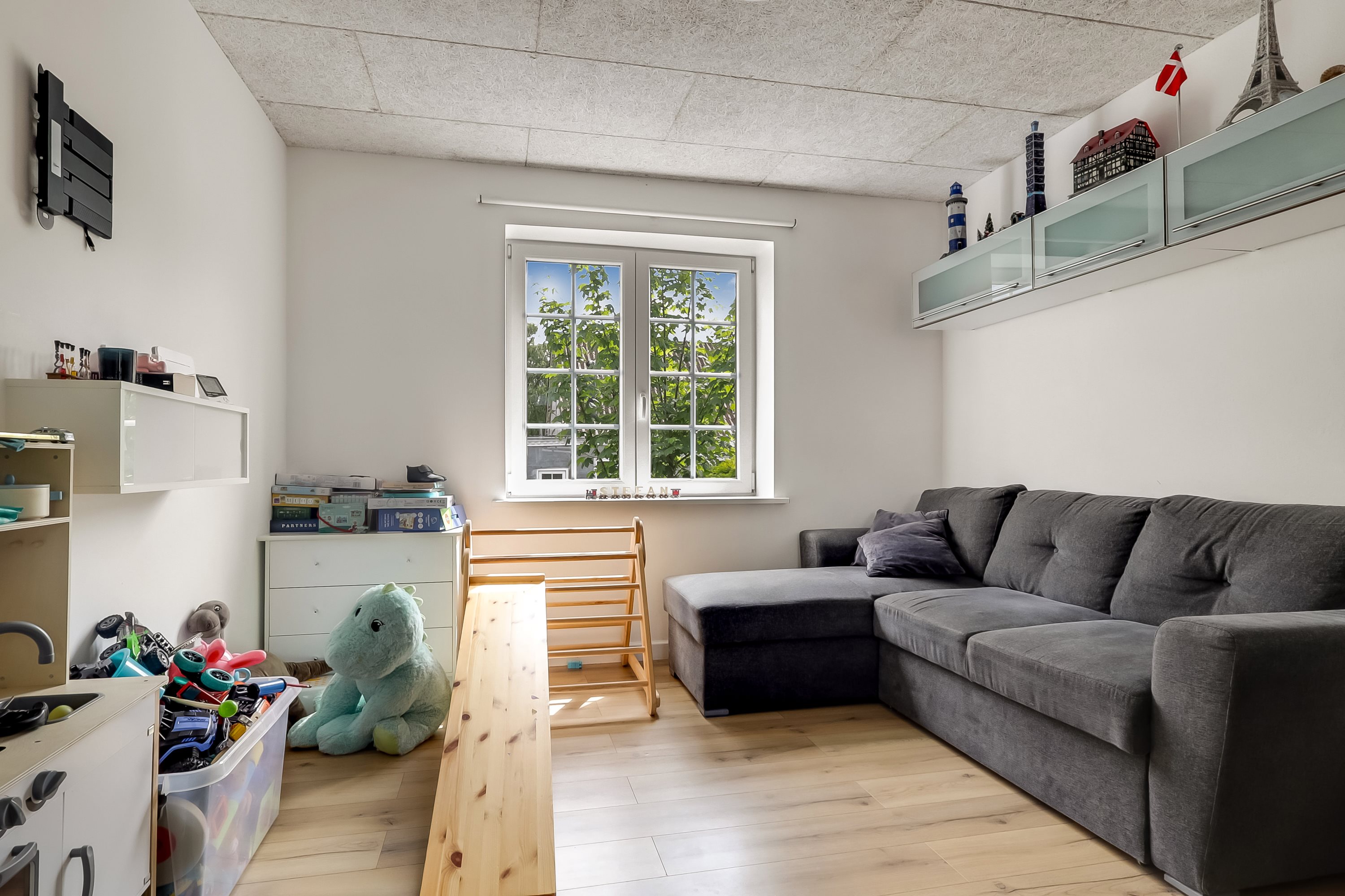 Fremhævet stue billede i fuldskærmstilstand. Billede af Østergade 63, 5953 Tranekær