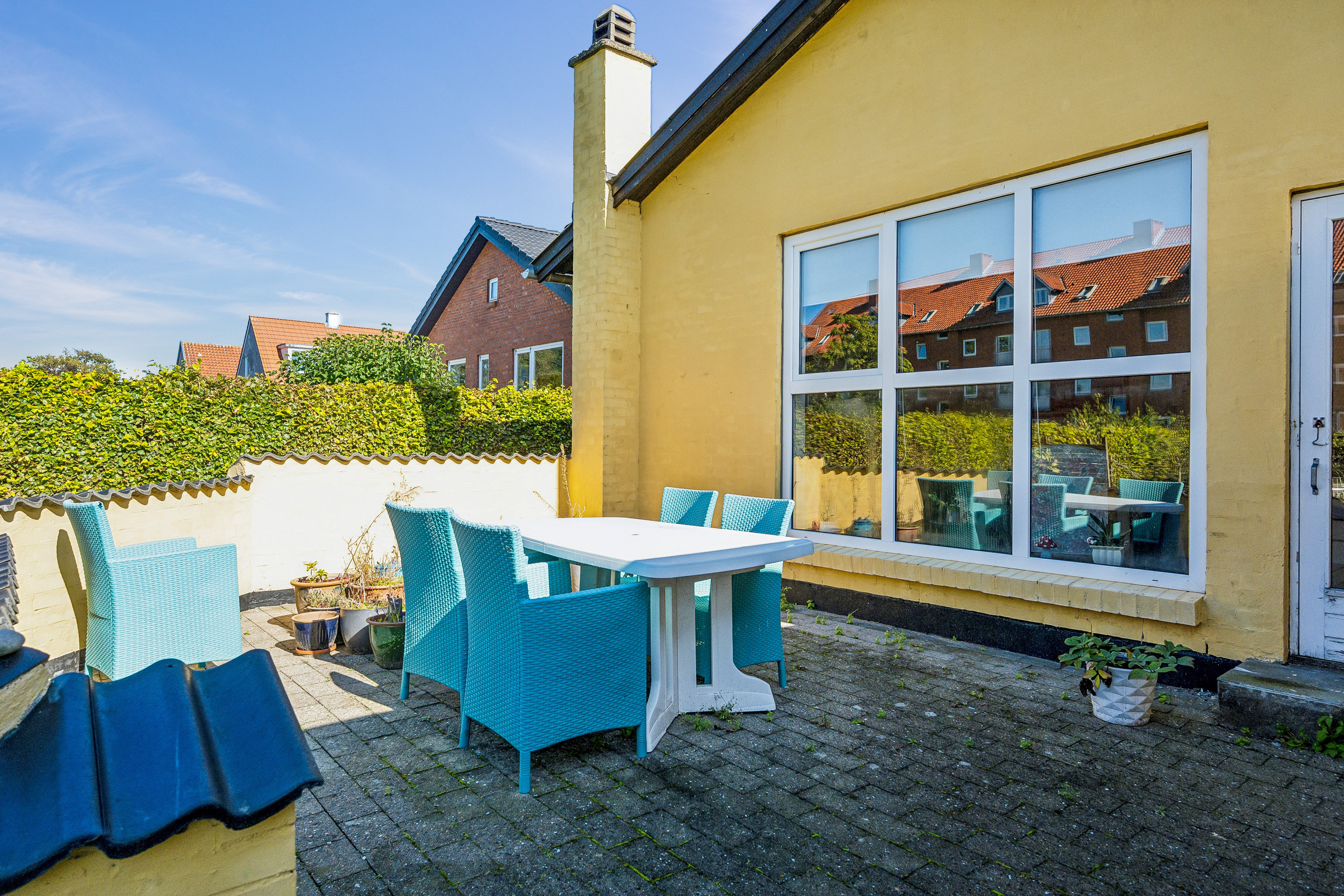 Fremhævet terrasse billede i fuldskærmstilstand. Billede af Bistrupvej 12, 9800 Hjørring