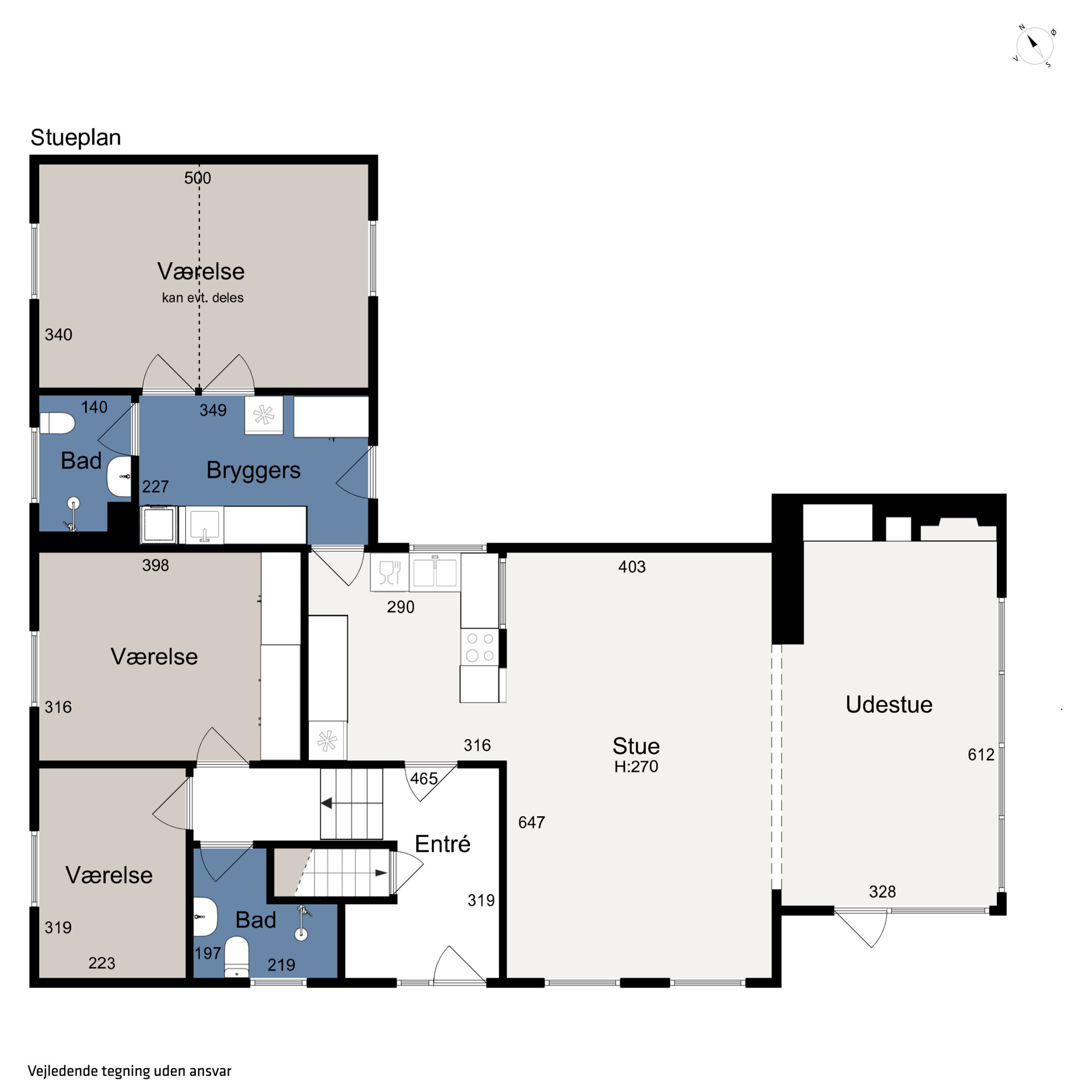 Plantegninger billede af Voldgårdsvej 8, 8270 Højbjerg