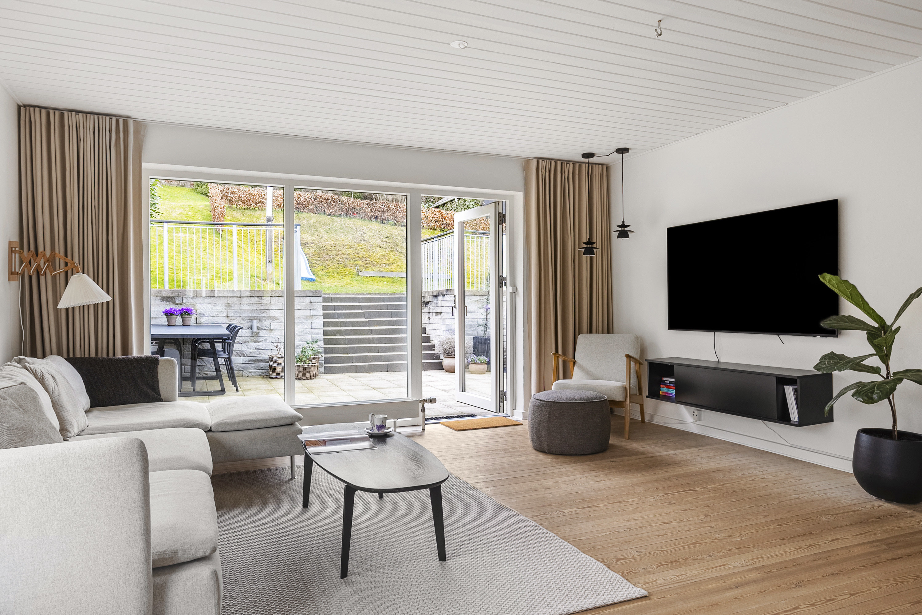 Fremhævet stue billede i fuldskærmstilstand. Billede af Brorsonsvej 27, 6000 Kolding