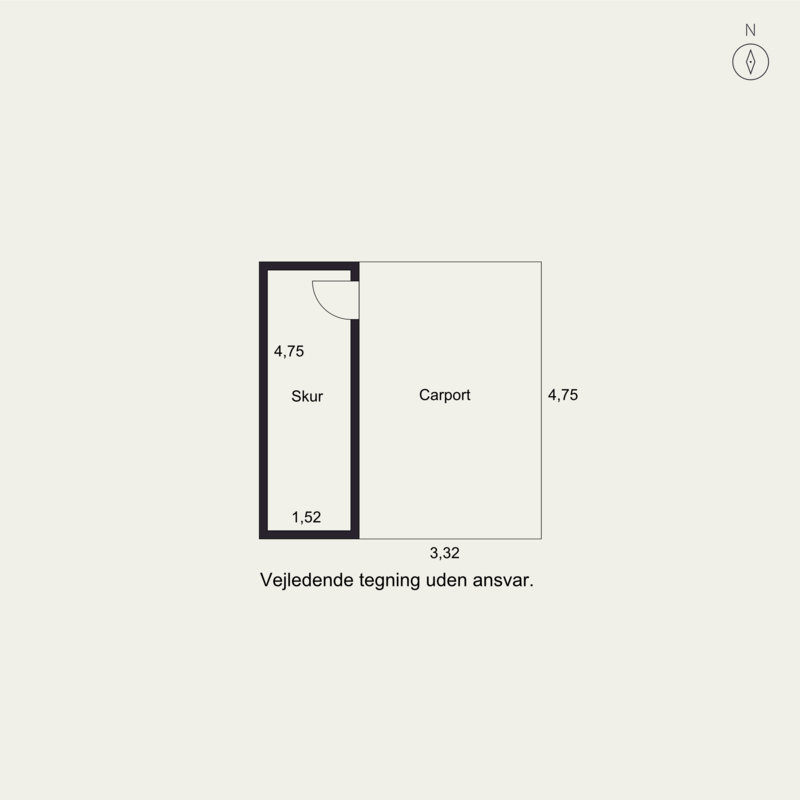 Plantegninger billede af Glentehøjen 4, Gram, 8660 Skanderborg