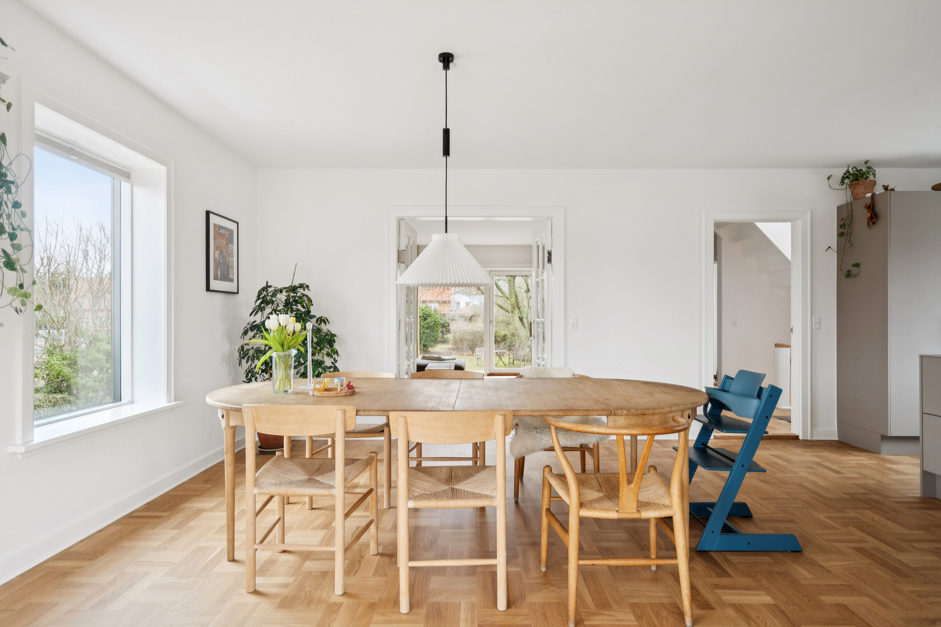 Fremhævet spisestue billede i fuldskærmstilstand. Billede af Græsvangen 3, 9800 Hjørring