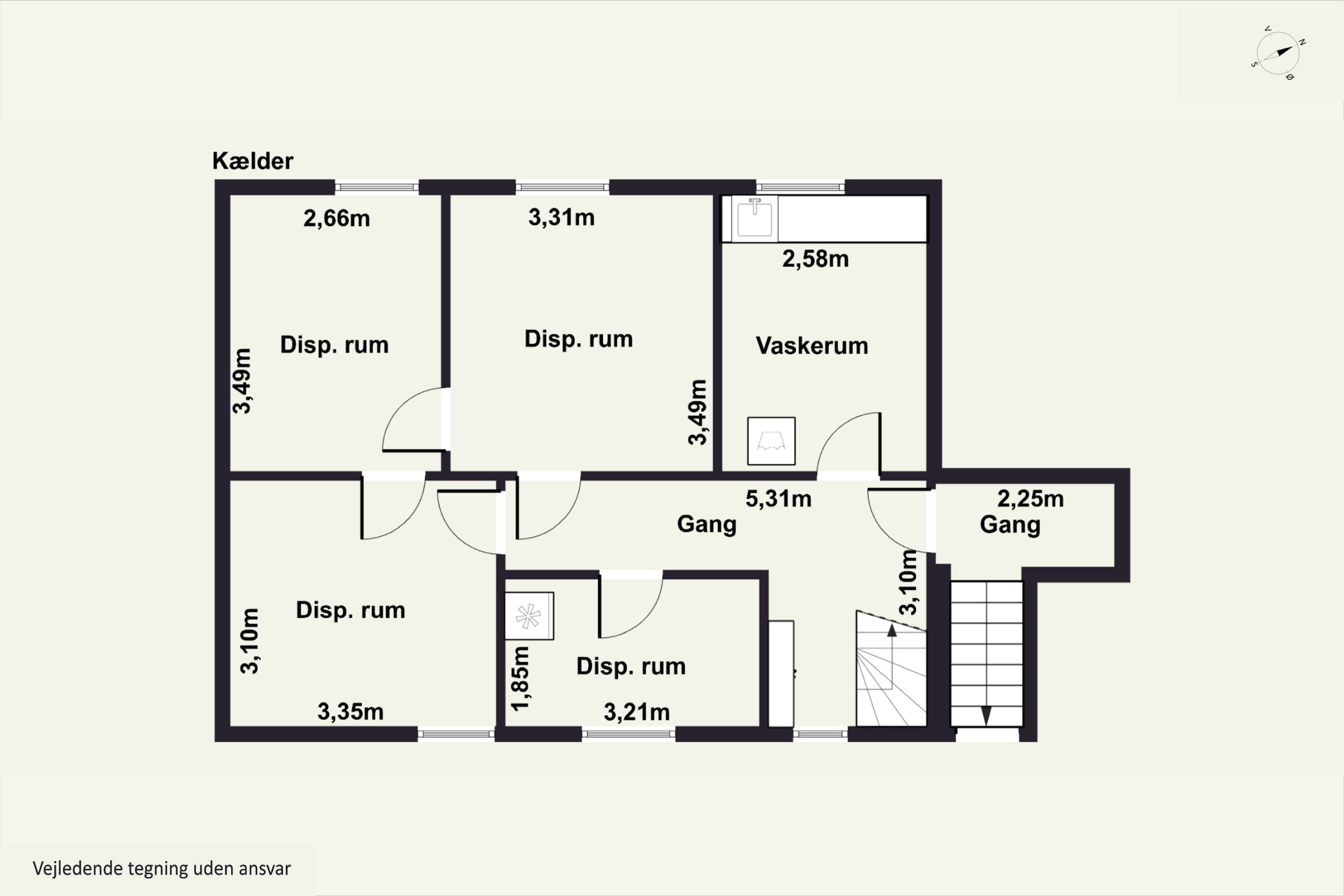 Plantegninger billede af Åkandevej 3, 9800 Hjørring