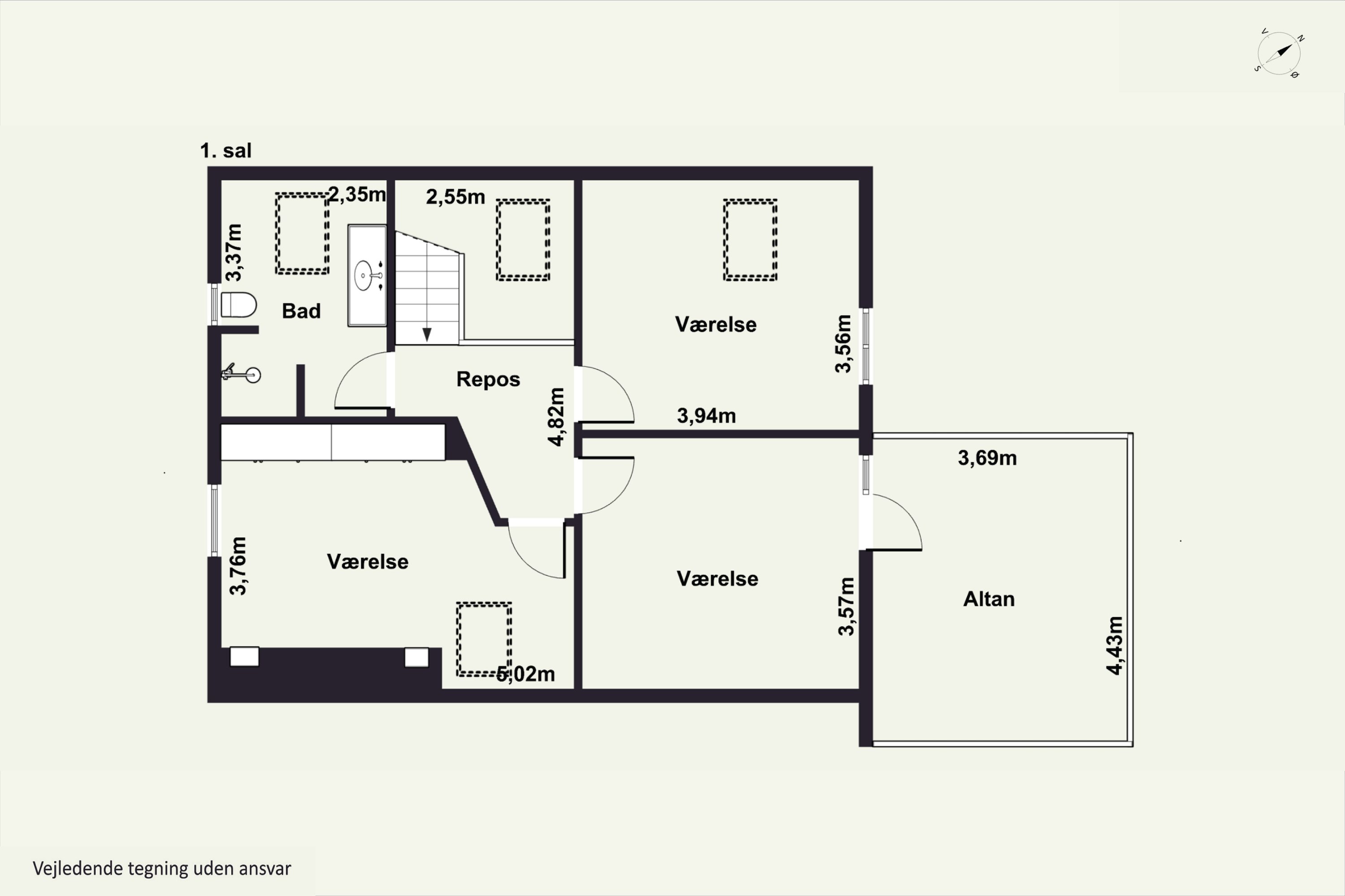 Plantegninger billede af Græsvangen 3, 9800 Hjørring
