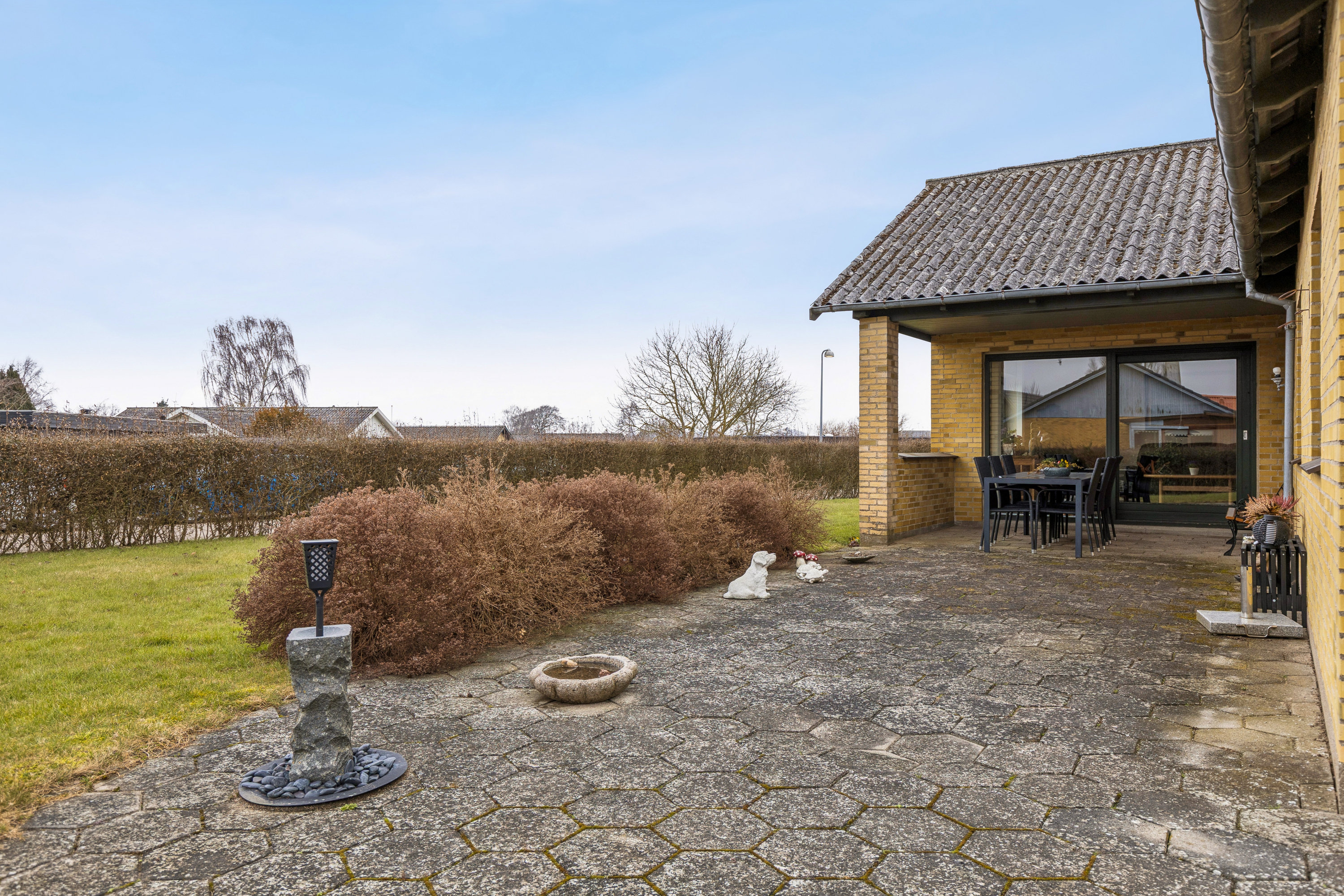 Fremhævet terrasse billede i fuldskærmstilstand. Billede af Solbakkevej 2, 4520 Svinninge