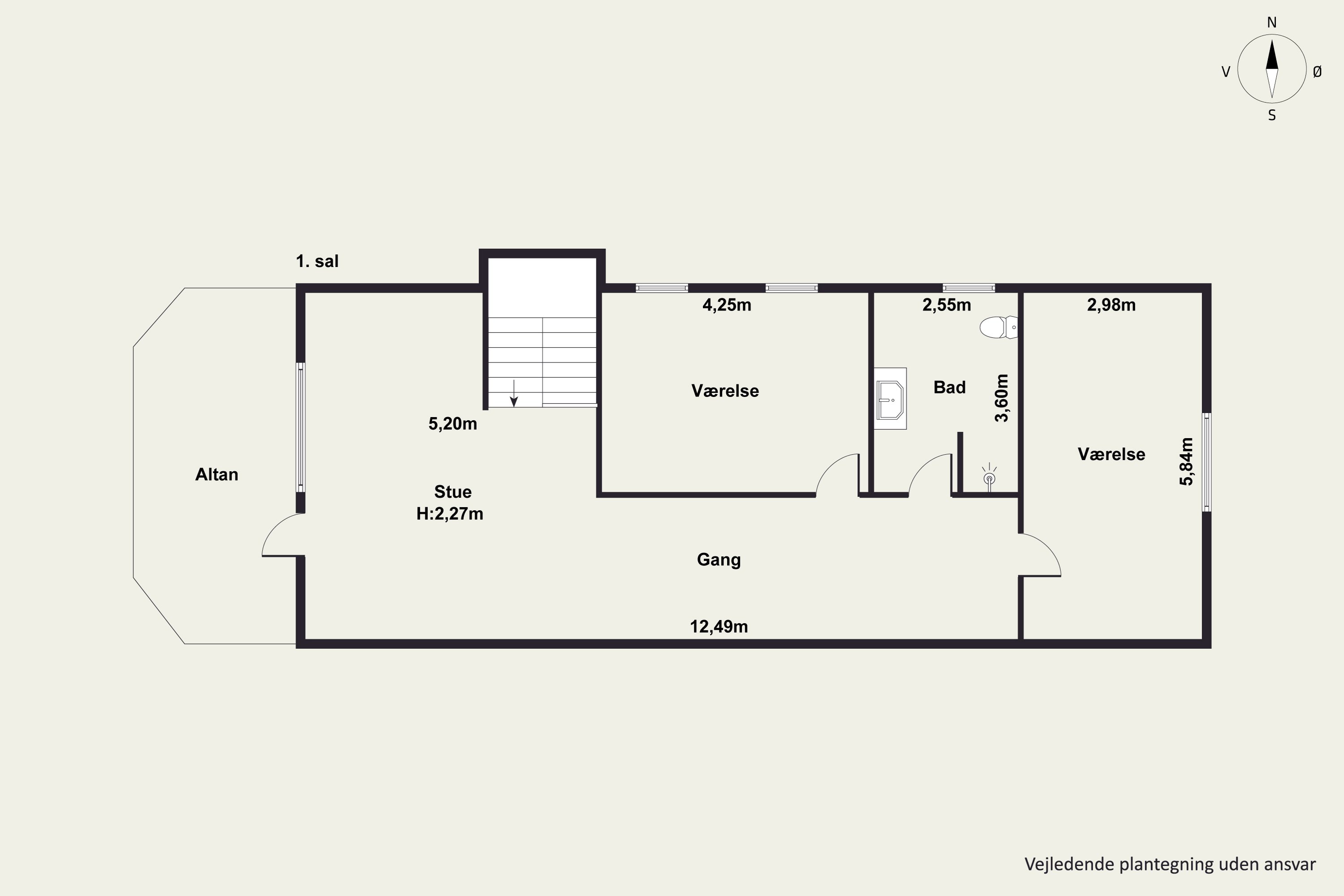 Plantegninger billede af Fuglebakken 32, 5610 Assens