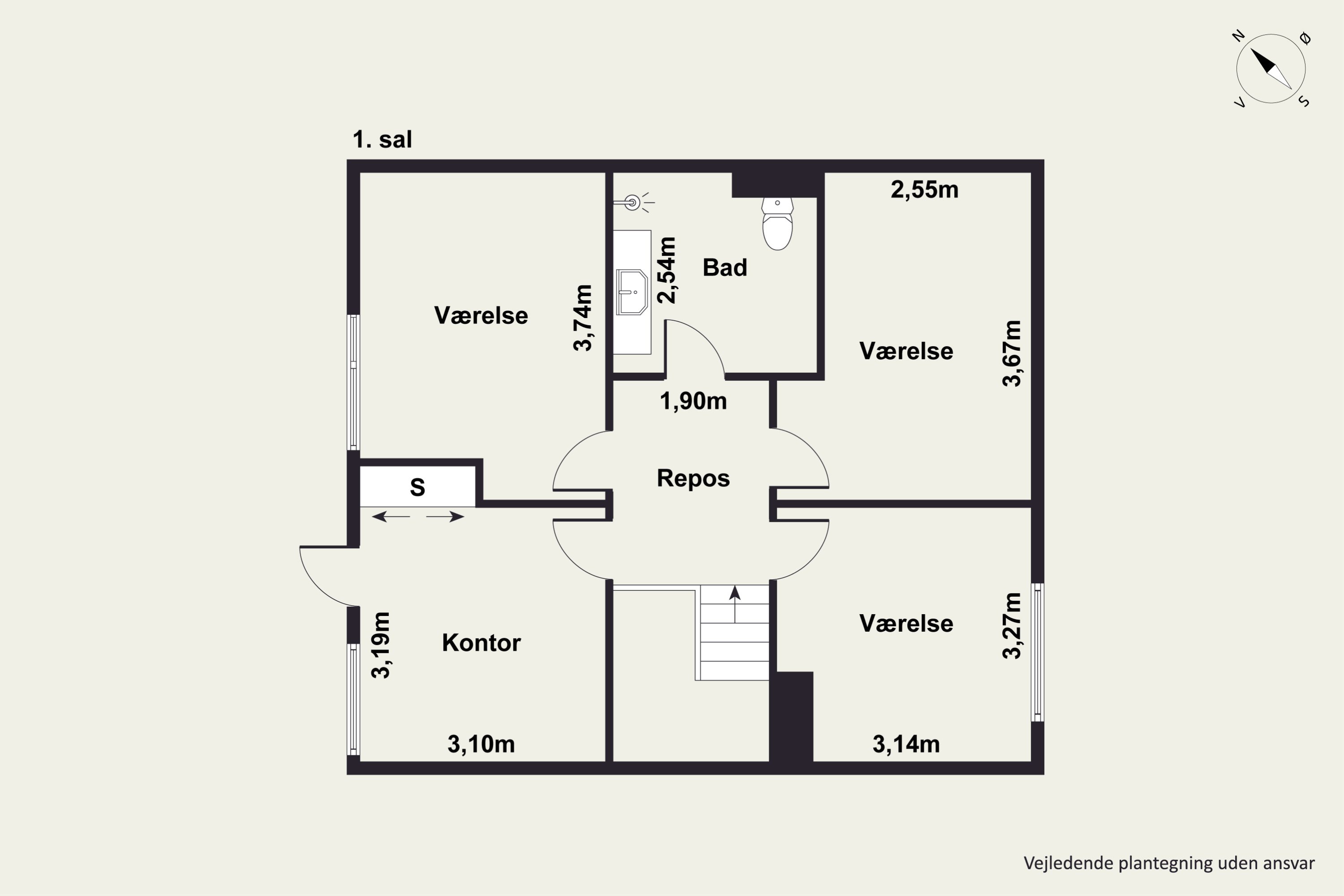 Plantegninger billede af Prins Christians Vænge 165, Skanderborg Bakker, 8660 Skanderborg