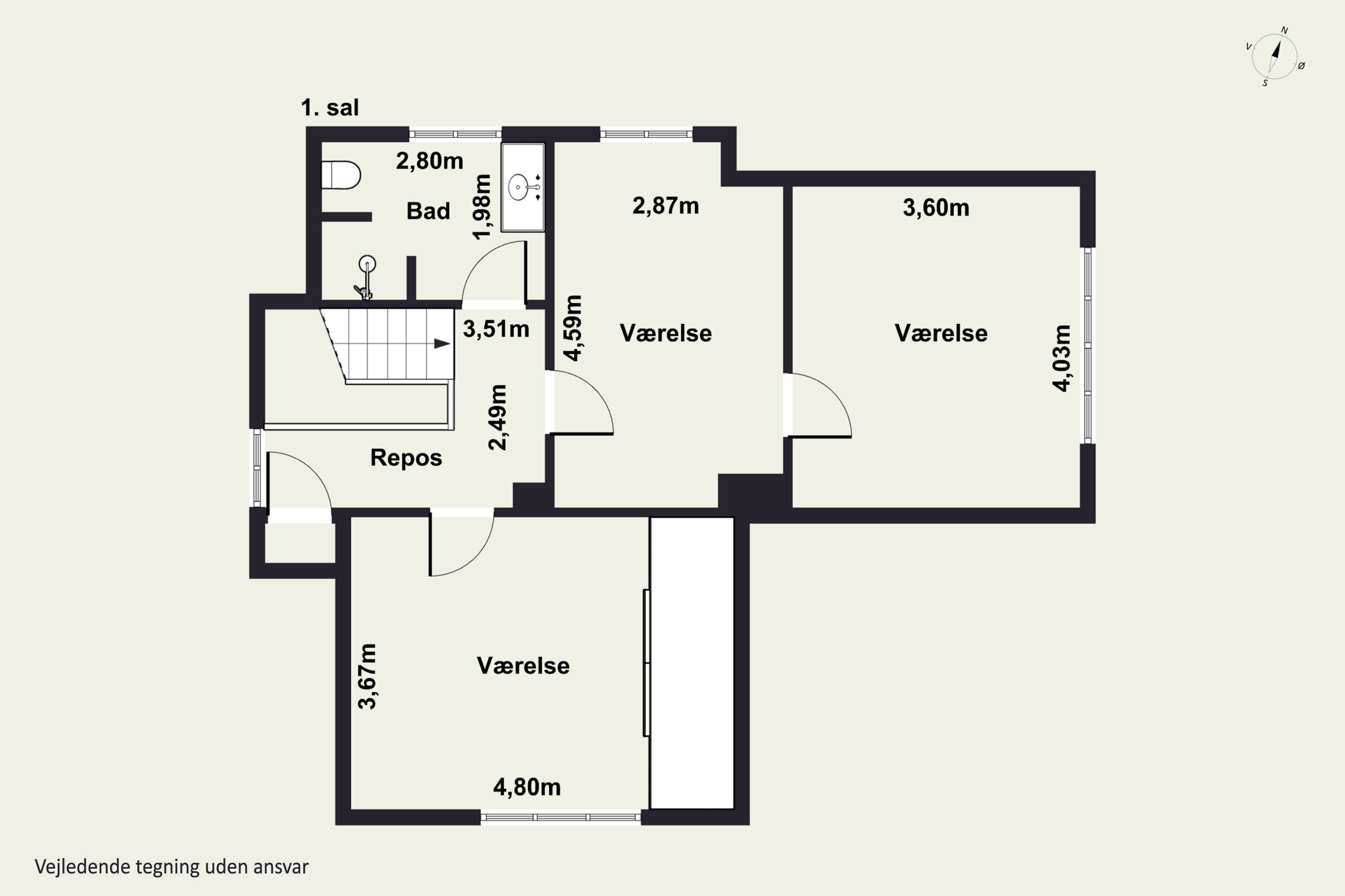 Plantegninger billede af Svendborgvej 12, 5750 Ringe