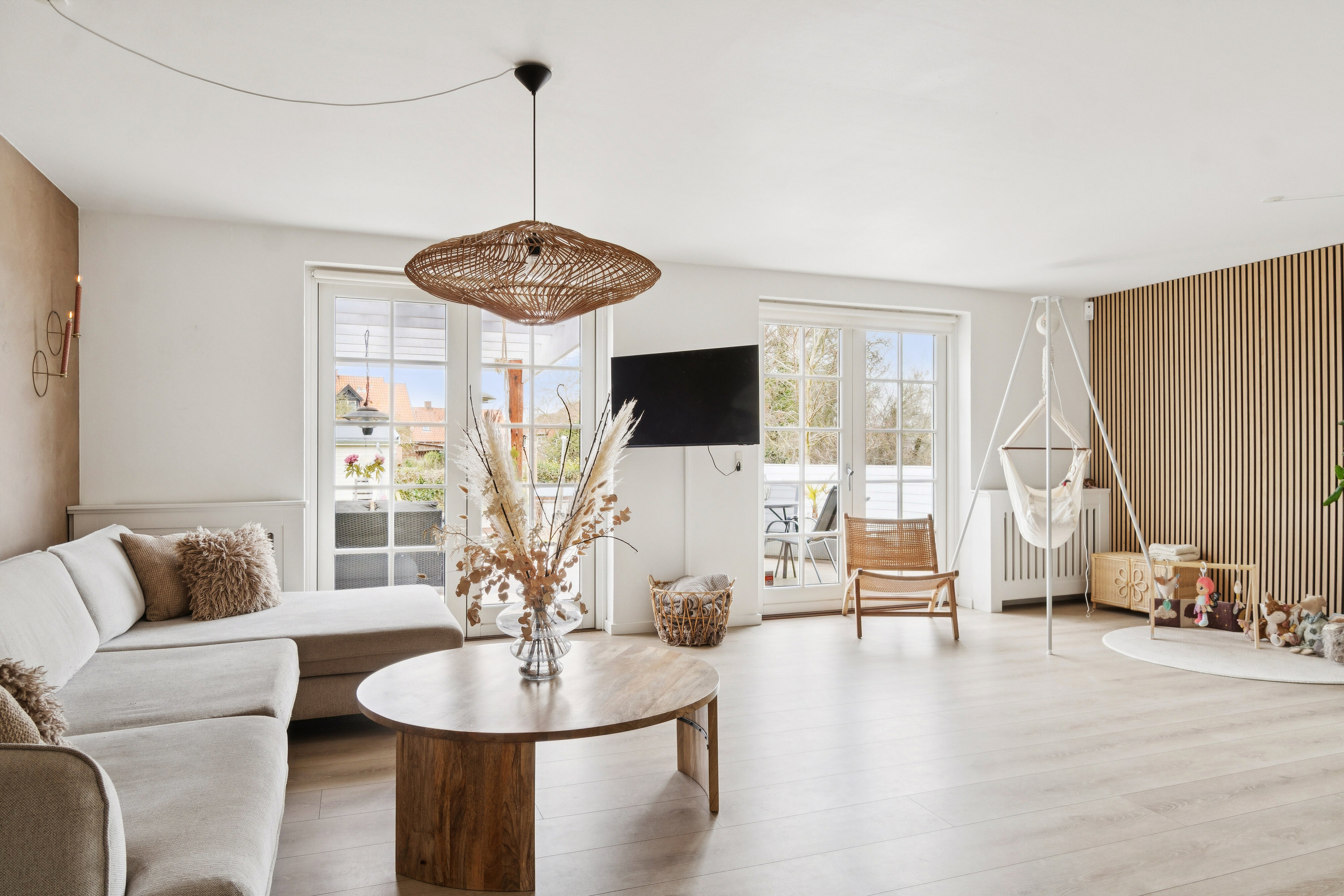 Fremhævet stue billede i fuldskærmstilstand. Billede af Rolighedsvej 27, 4200 Slagelse