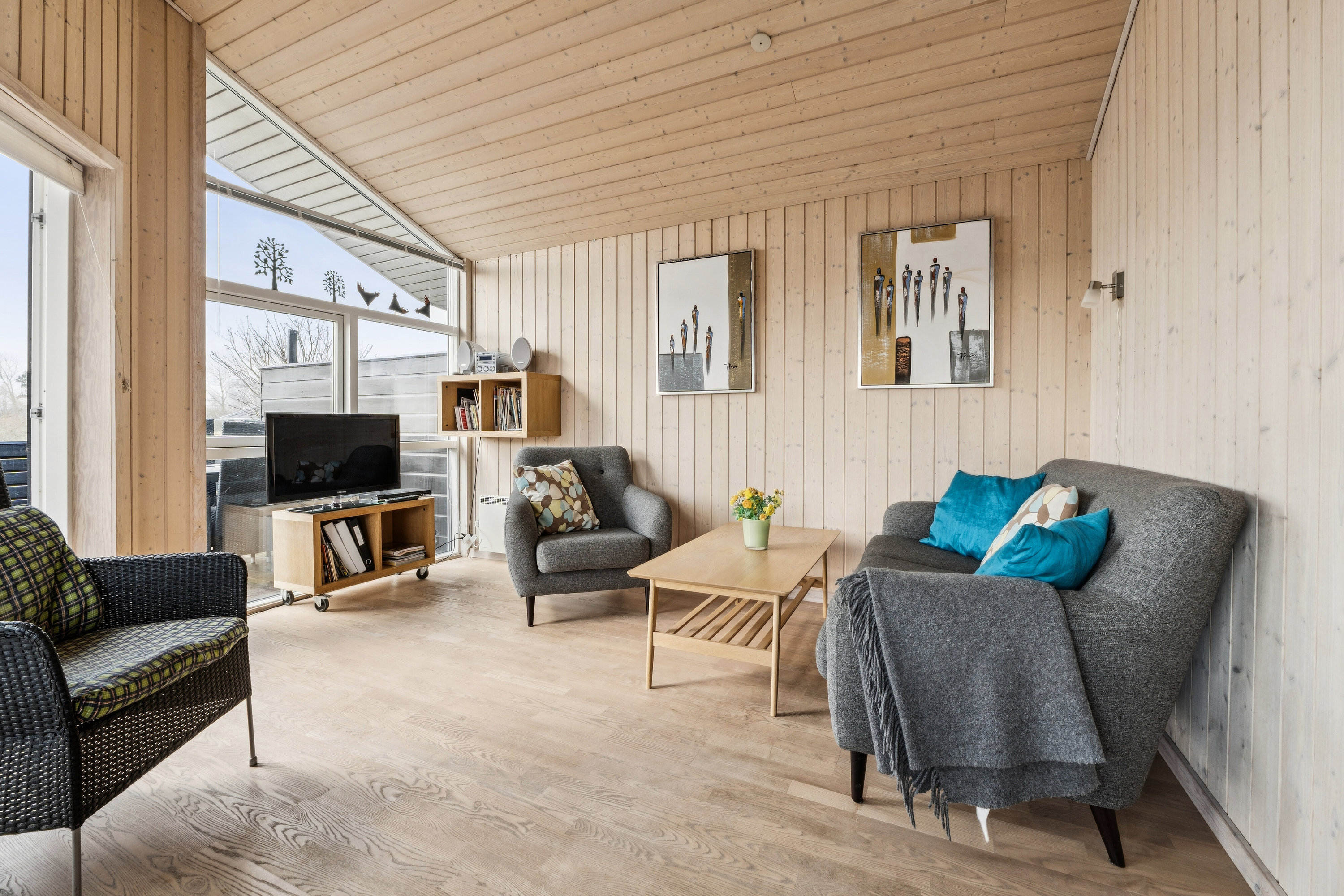 Fremhævet stue billede i fuldskærmstilstand. Billede af Dageløkke Marina 4H, Dageløkke, 5953 Tranekær