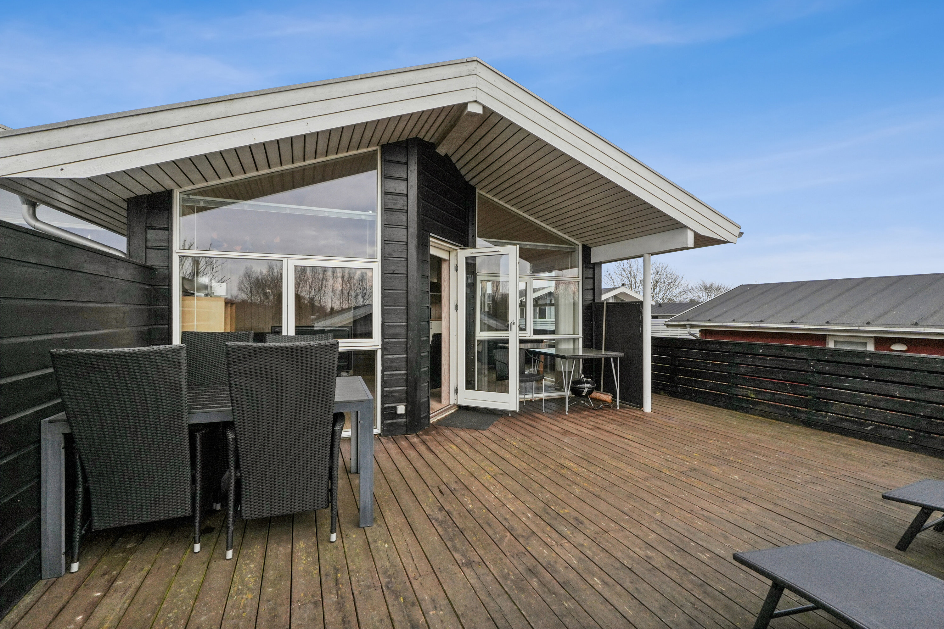 Fremhævet terrasse billede i fuldskærmstilstand. Billede af Dageløkke Marina 4H, Dageløkke, 5953 Tranekær