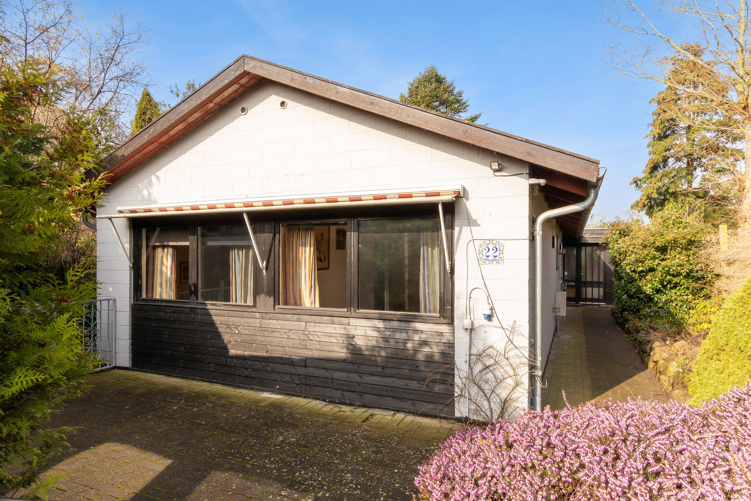 Fremhævet set fra haven billede i fuldskærmstilstand. Billede af Bülowsvej 22, 4230 Skælskør