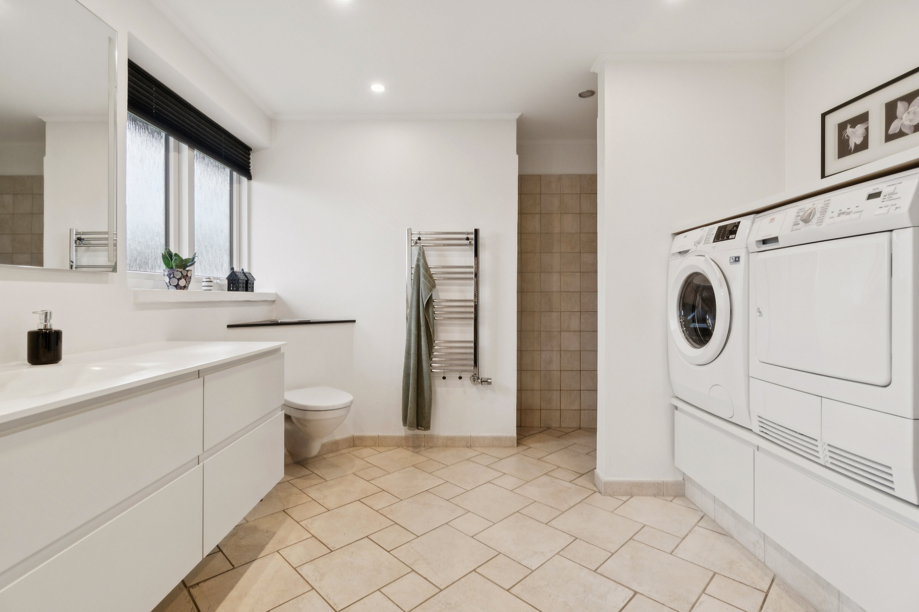 Fremhævet badeværelse billede i fuldskærmstilstand. Billede af Basaltvej 16, Østerild, 7700 Thisted