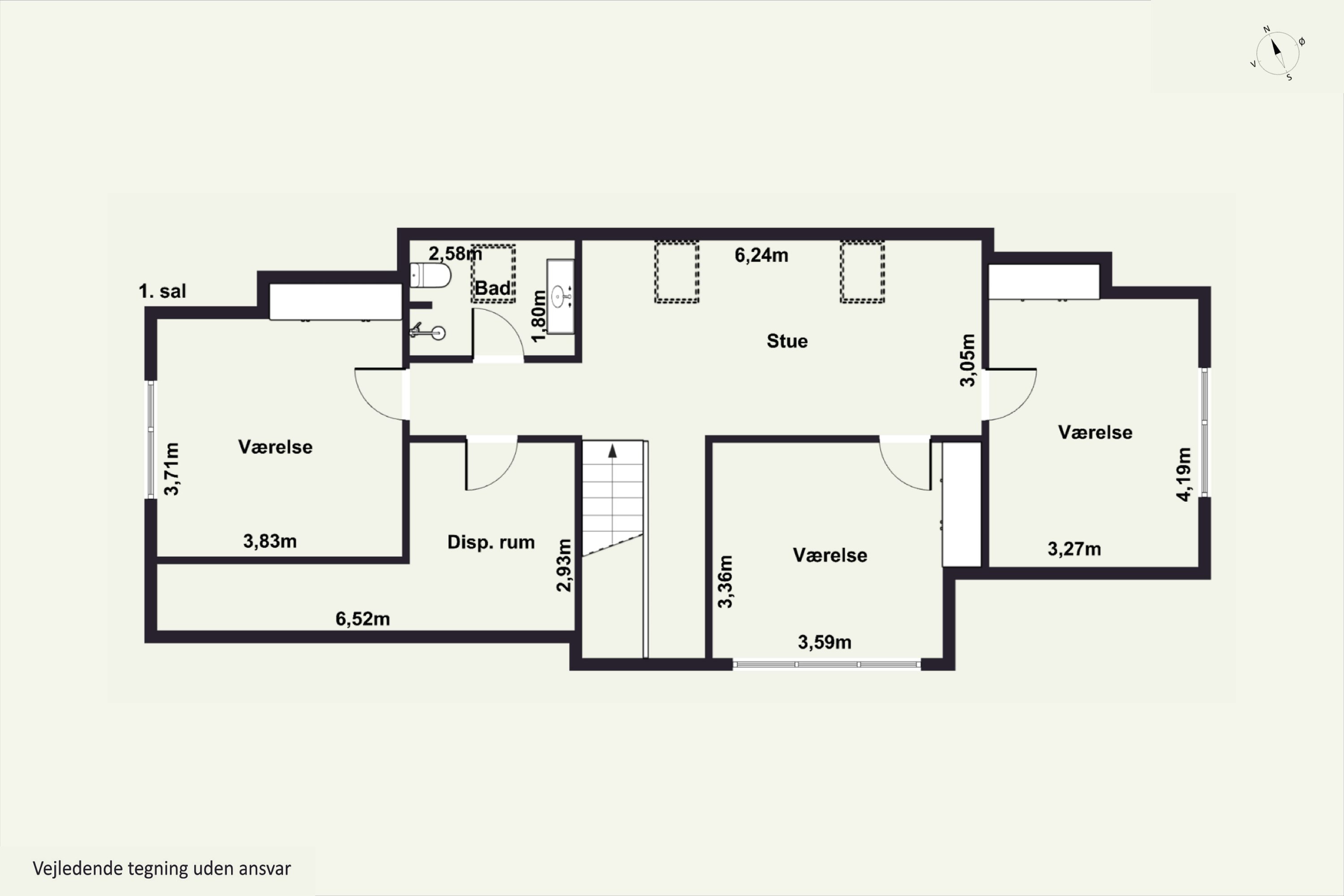Plantegninger billede af Basaltvej 16, Østerild, 7700 Thisted
