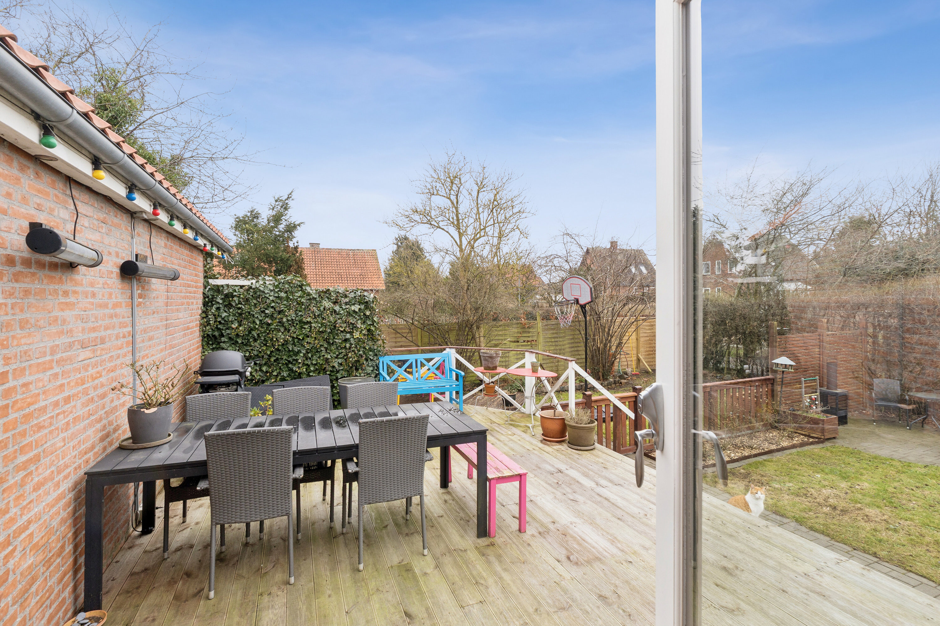Fremhævet terrasse billede i fuldskærmstilstand. Billede af Kløverdalen 3, 4000 Roskilde