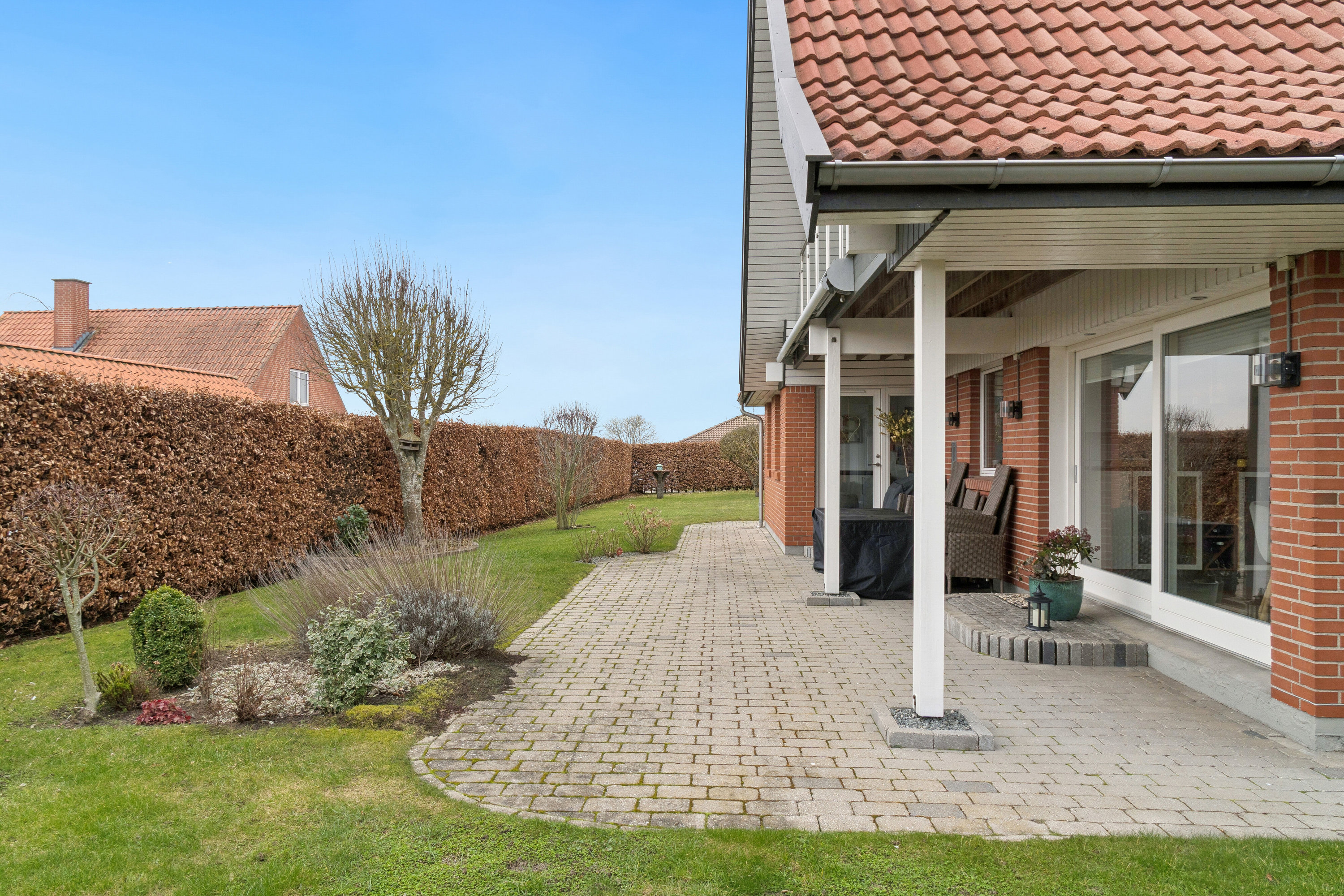 Fremhævet udendørs billede i fuldskærmstilstand. Billede af Lyndbyparken 12, Lyndby, 4070 Kirke Hyllinge