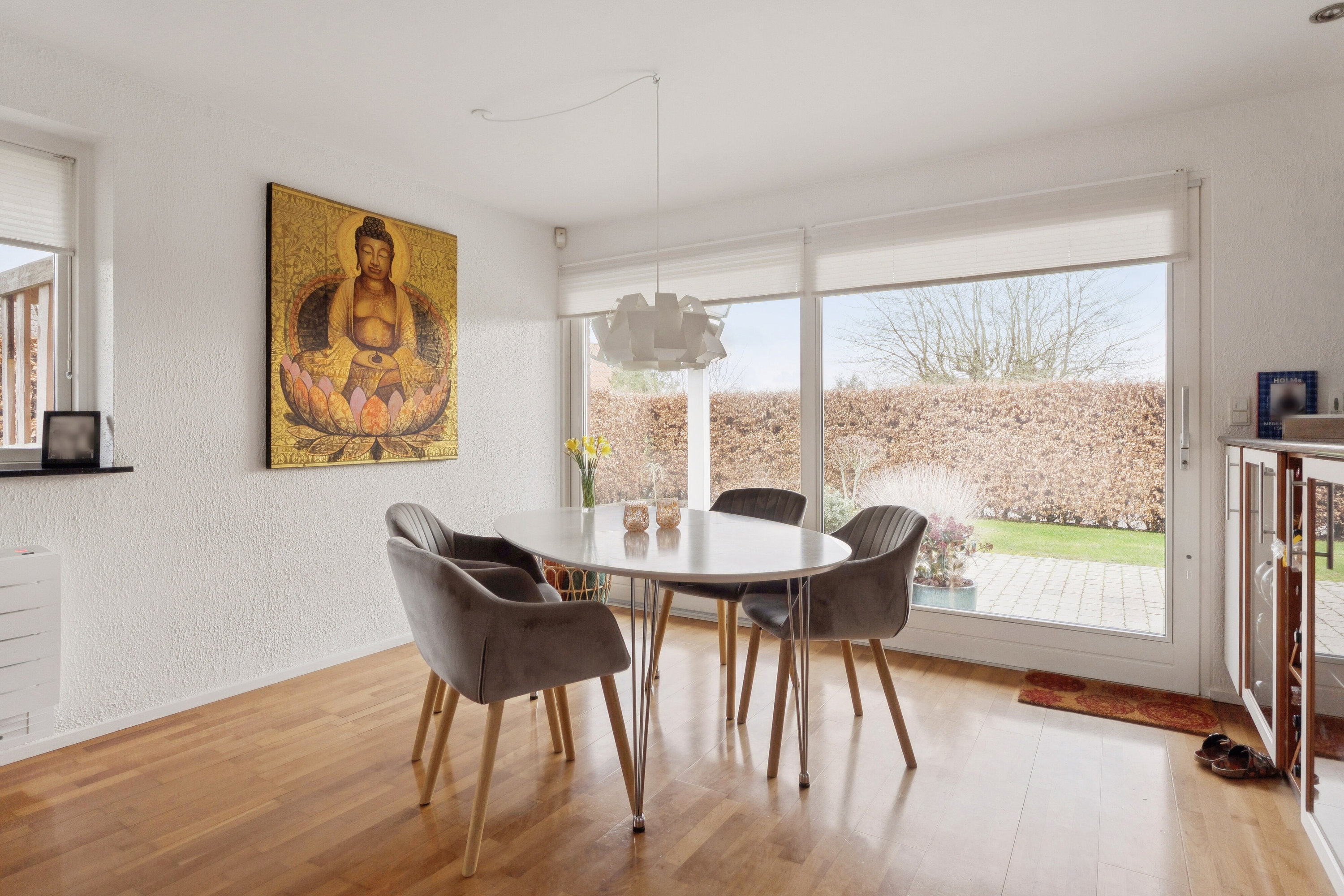 Fremhævet spisestue billede i fuldskærmstilstand. Billede af Lyndbyparken 12, Lyndby, 4070 Kirke Hyllinge