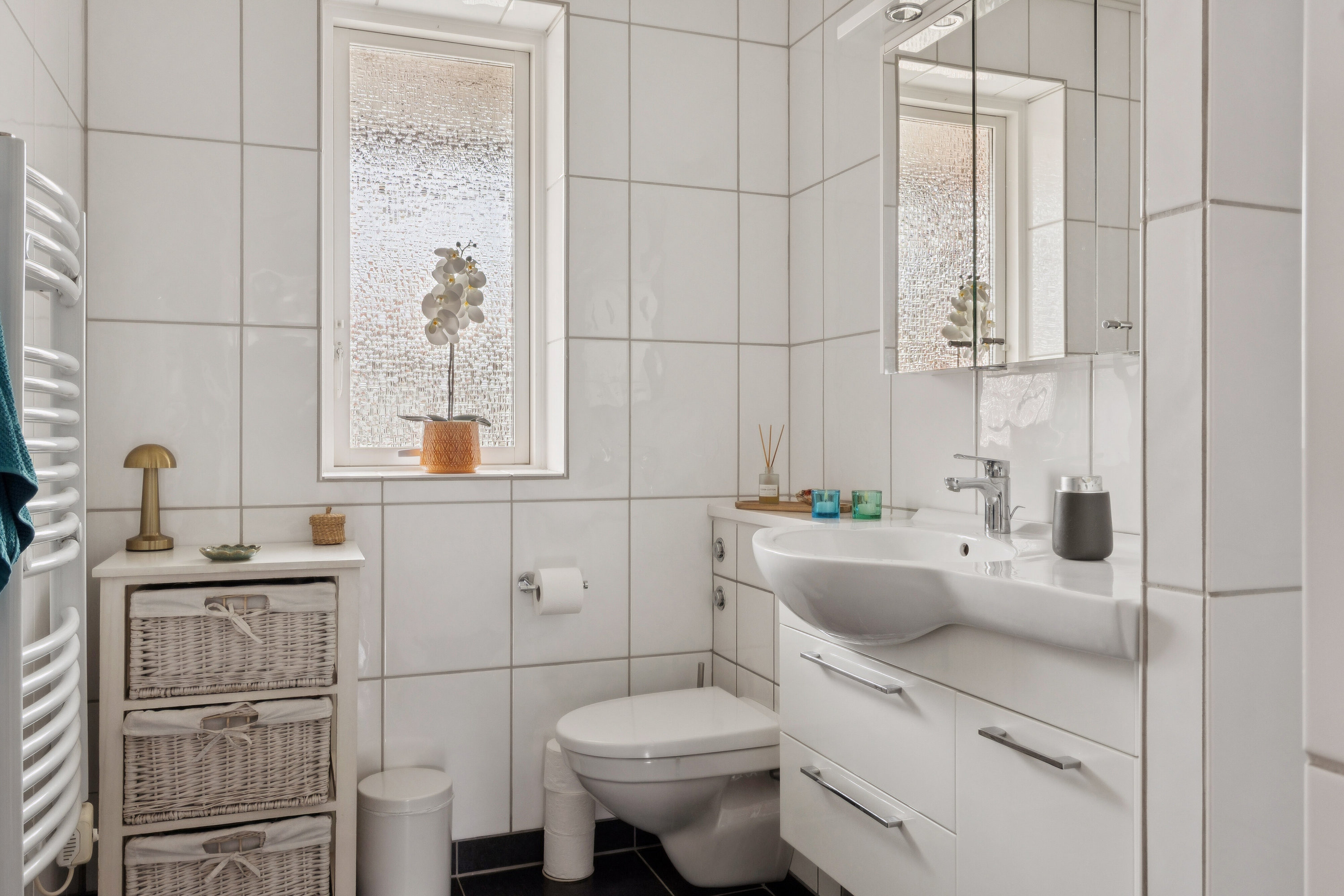 Fremhævet badeværelse billede i fuldskærmstilstand. Billede af Lyndbyparken 12, Lyndby, 4070 Kirke Hyllinge