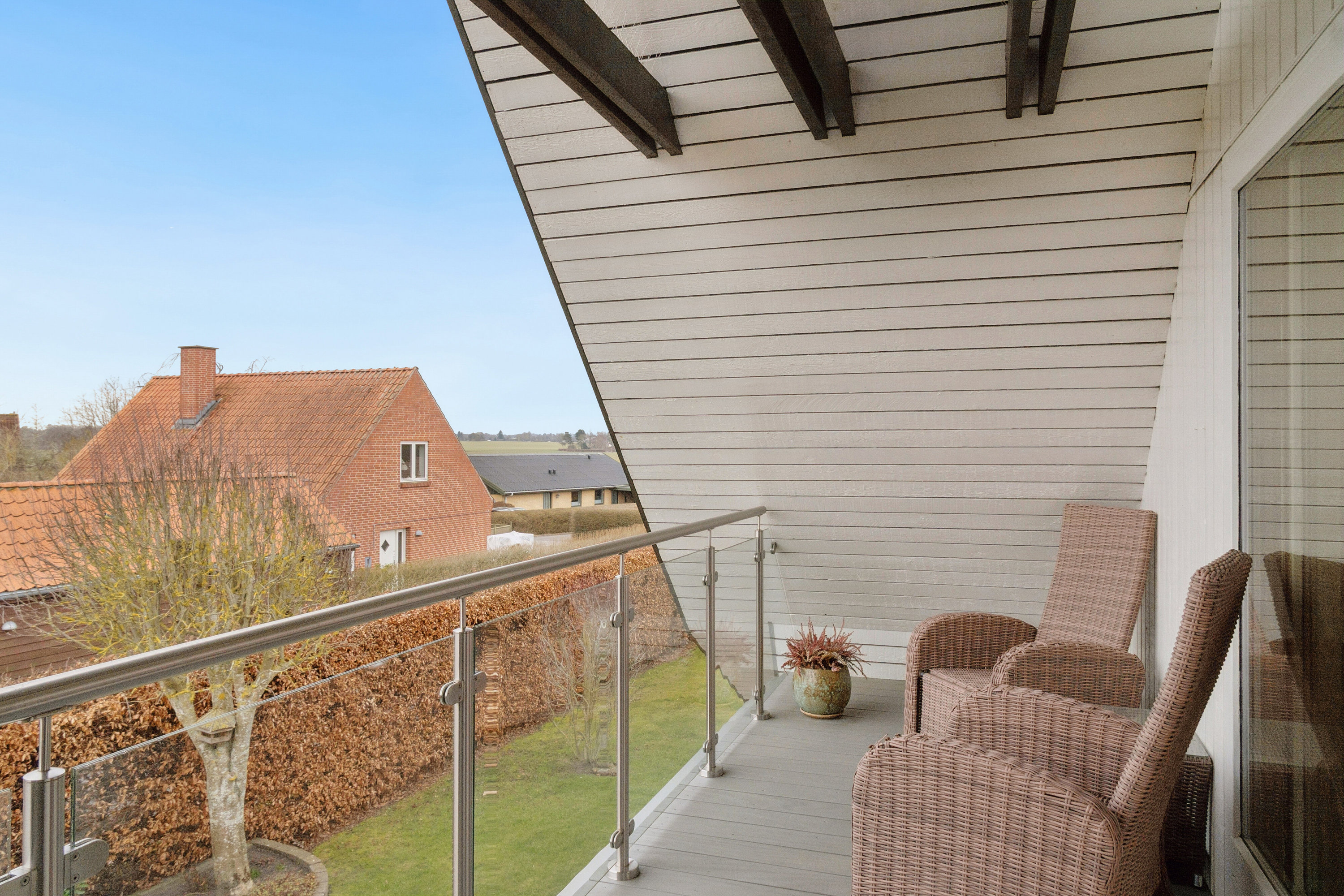 Fremhævet altan billede i fuldskærmstilstand. Billede af Lyndbyparken 12, Lyndby, 4070 Kirke Hyllinge