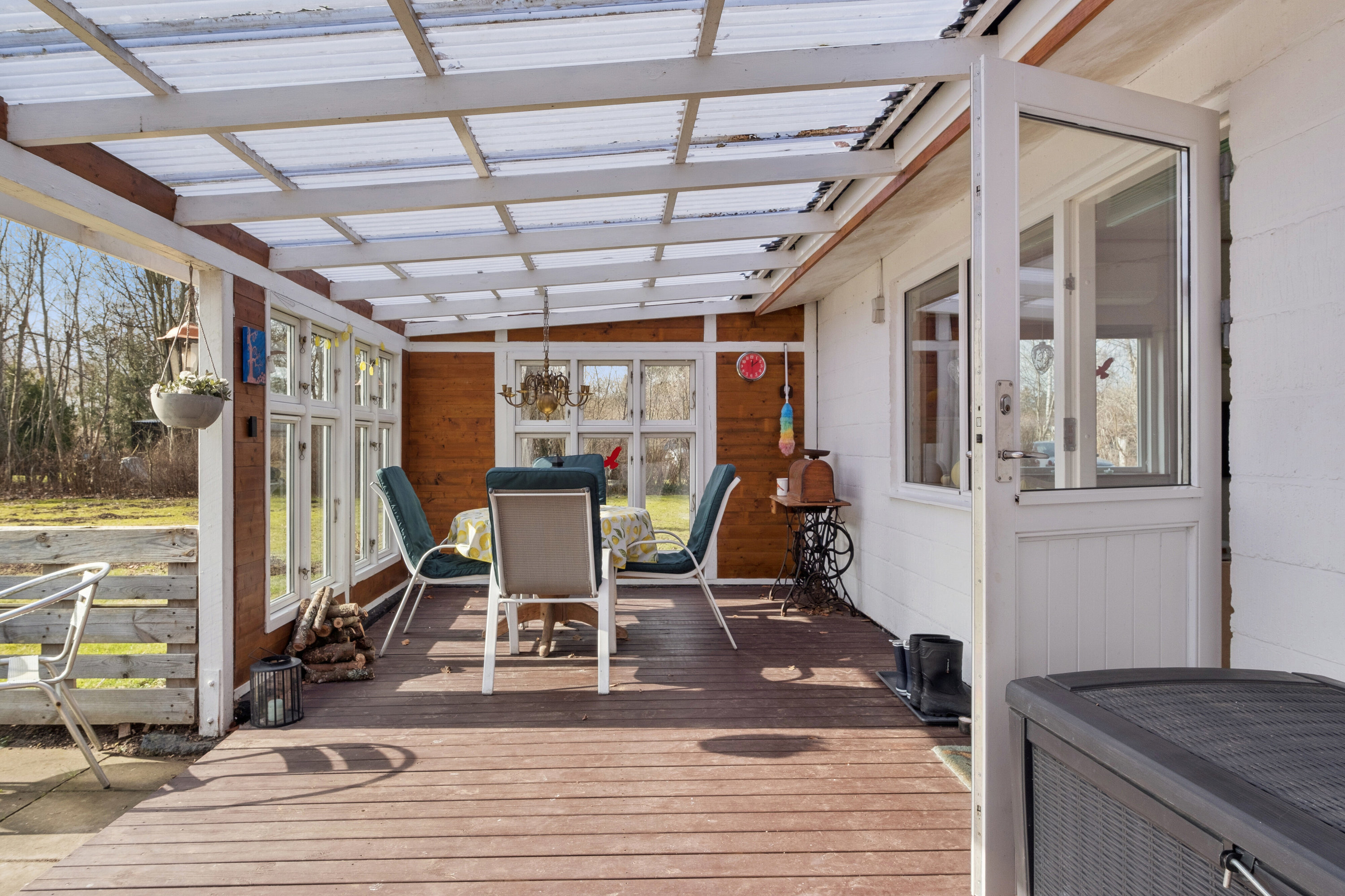 Fremhævet overdækket terrasse billede i fuldskærmstilstand. Billede af Ferdinandvej 6, Kaldred, 4593 Eskebjerg