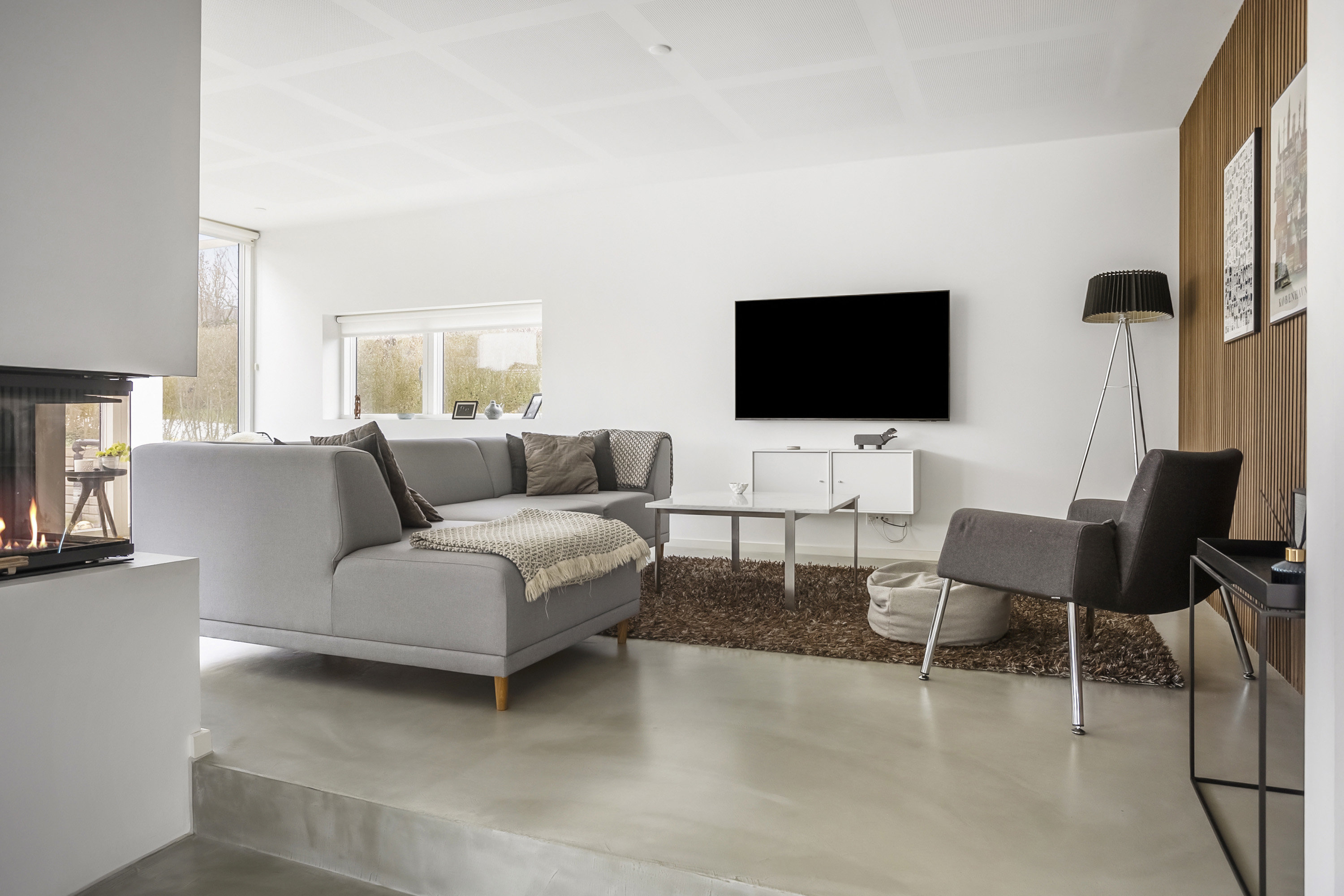 Fremhævet stue billede i fuldskærmstilstand. Billede af Mimersvej 12, 6100 Haderslev