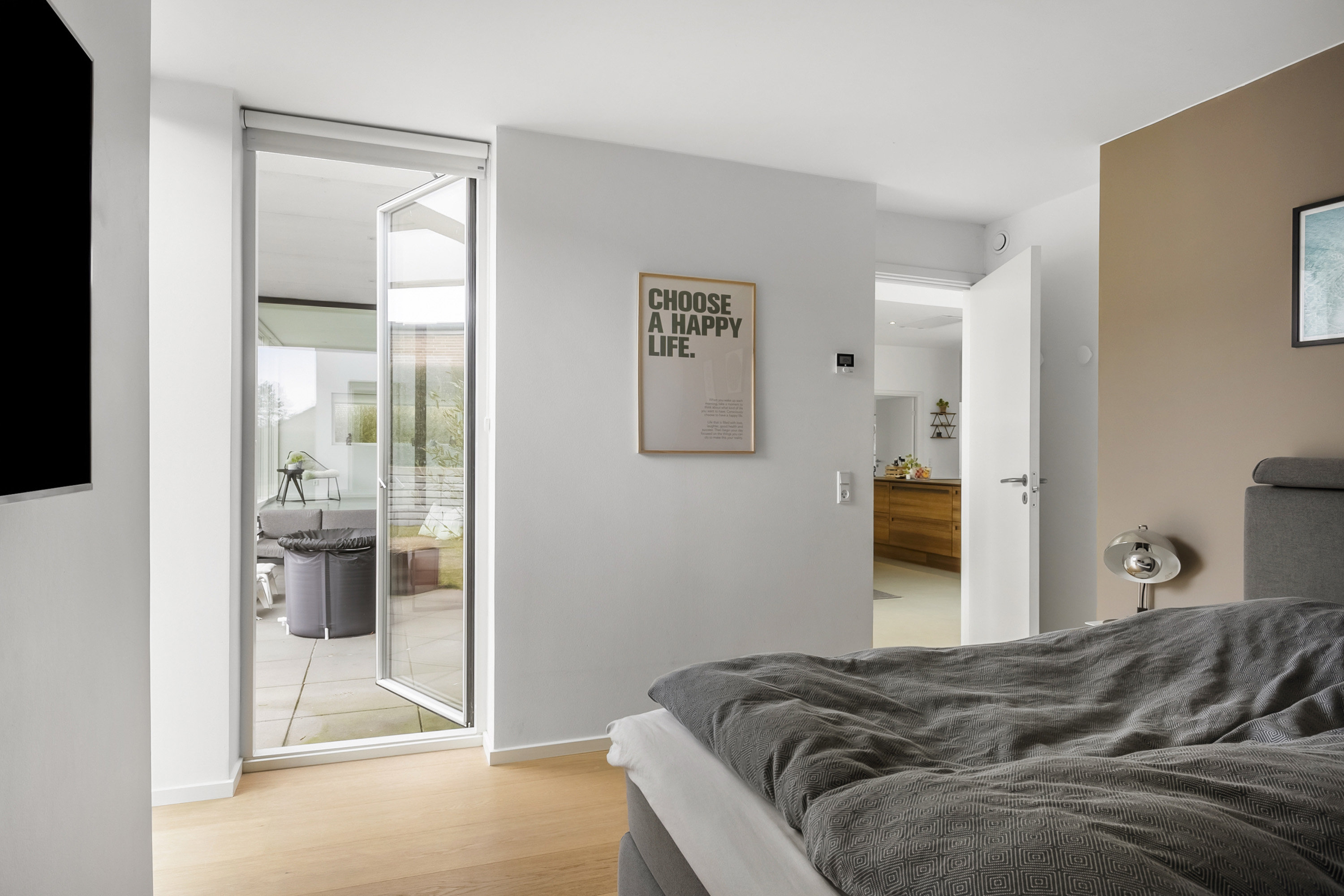 Fremhævet soveværelse billede i fuldskærmstilstand. Billede af Mimersvej 12, 6100 Haderslev