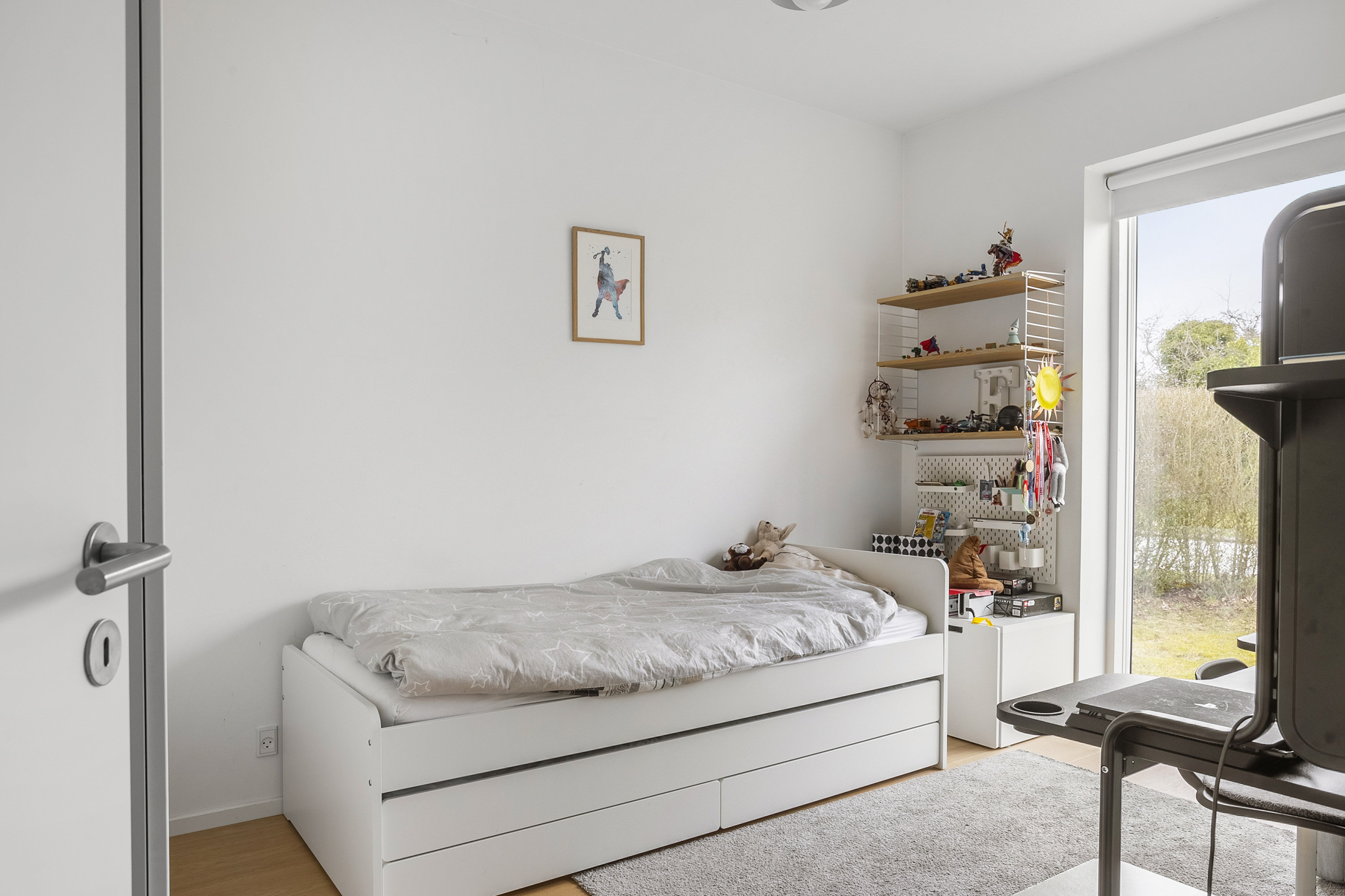 Fremhævet soveværelse billede i fuldskærmstilstand. Billede af Mimersvej 12, 6100 Haderslev