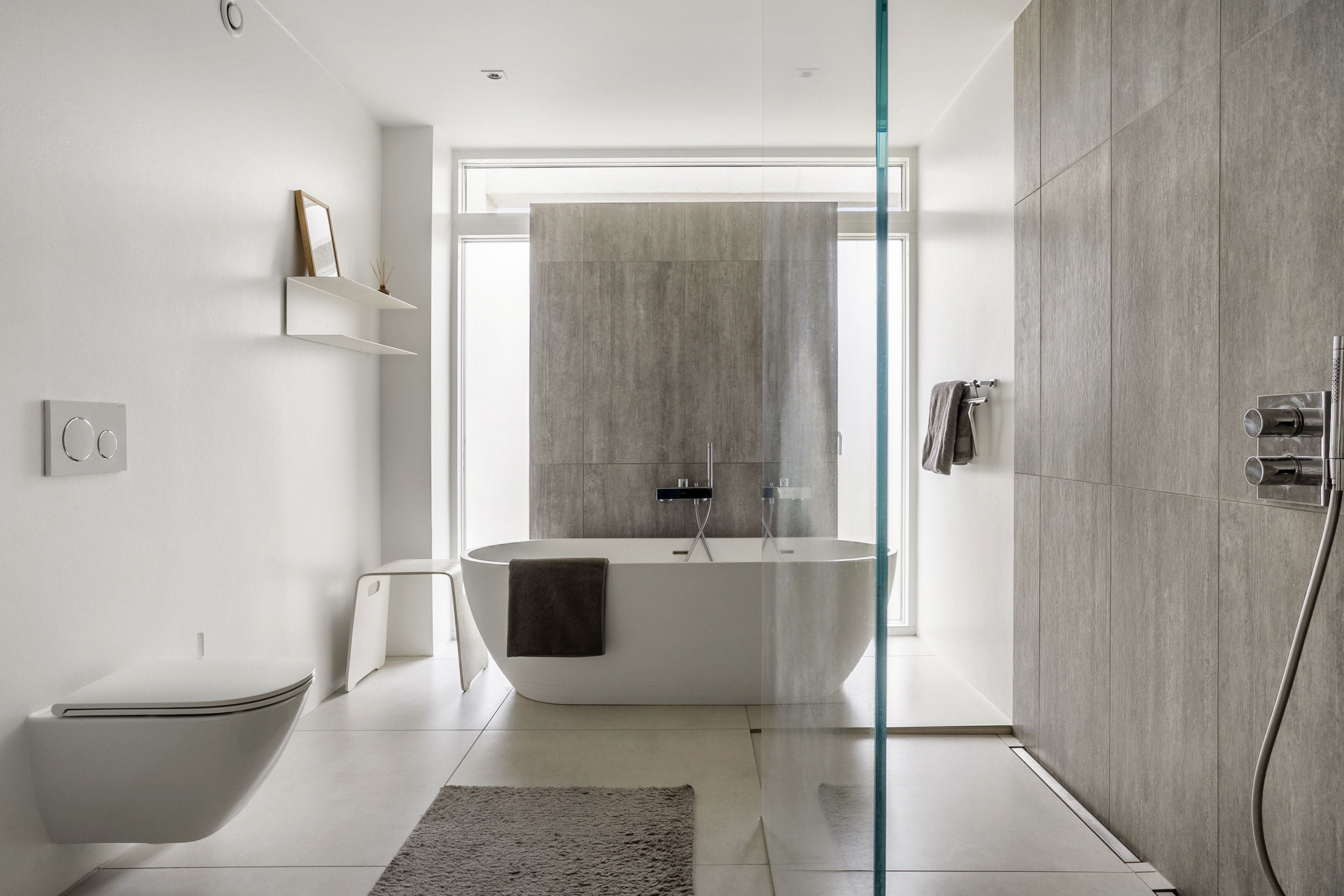 Fremhævet badeværelse billede i fuldskærmstilstand. Billede af Mimersvej 12, 6100 Haderslev