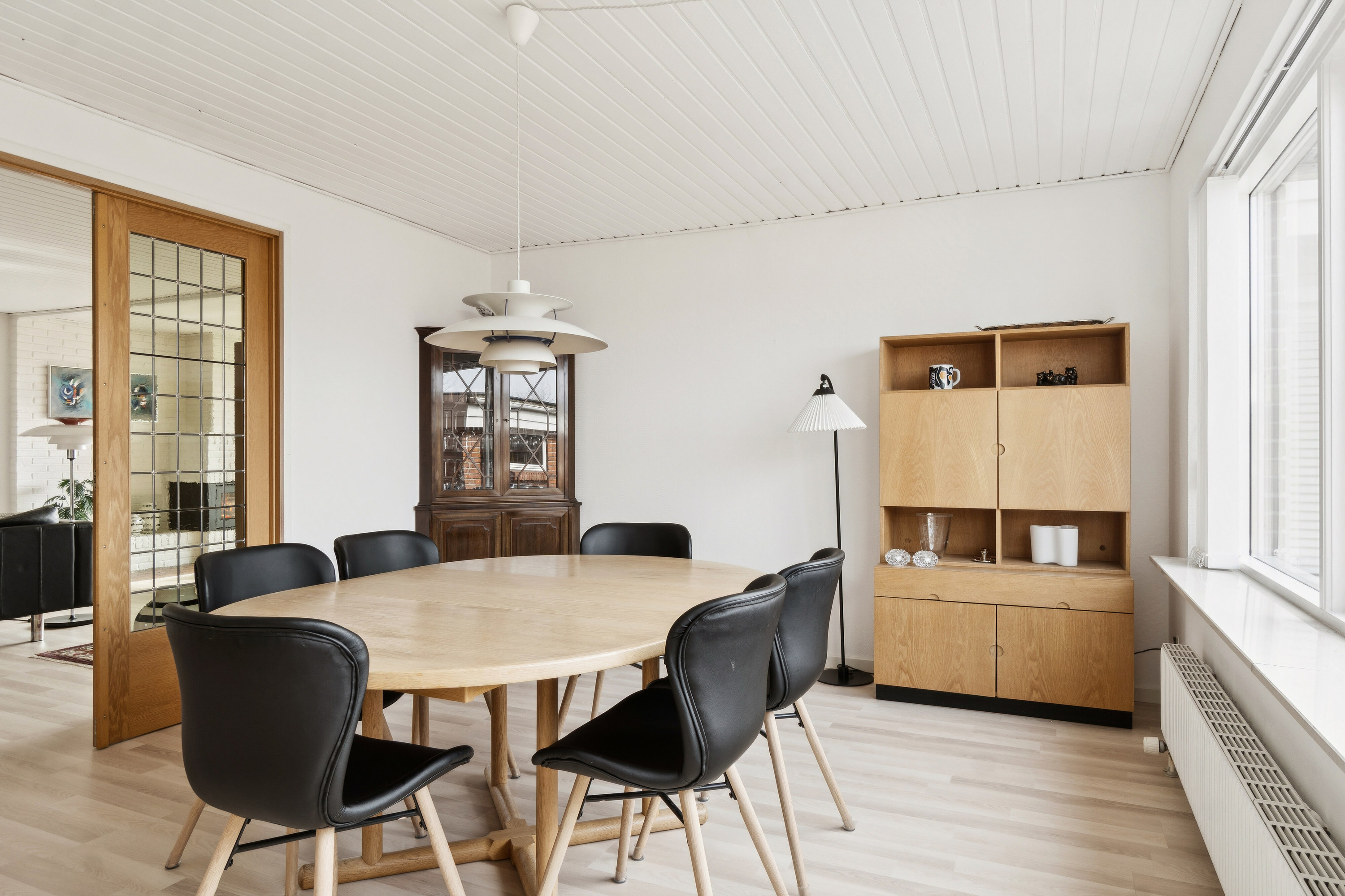 Fremhævet spisestue billede i fuldskærmstilstand. Billede af Kløvervej 32, 4270 Høng