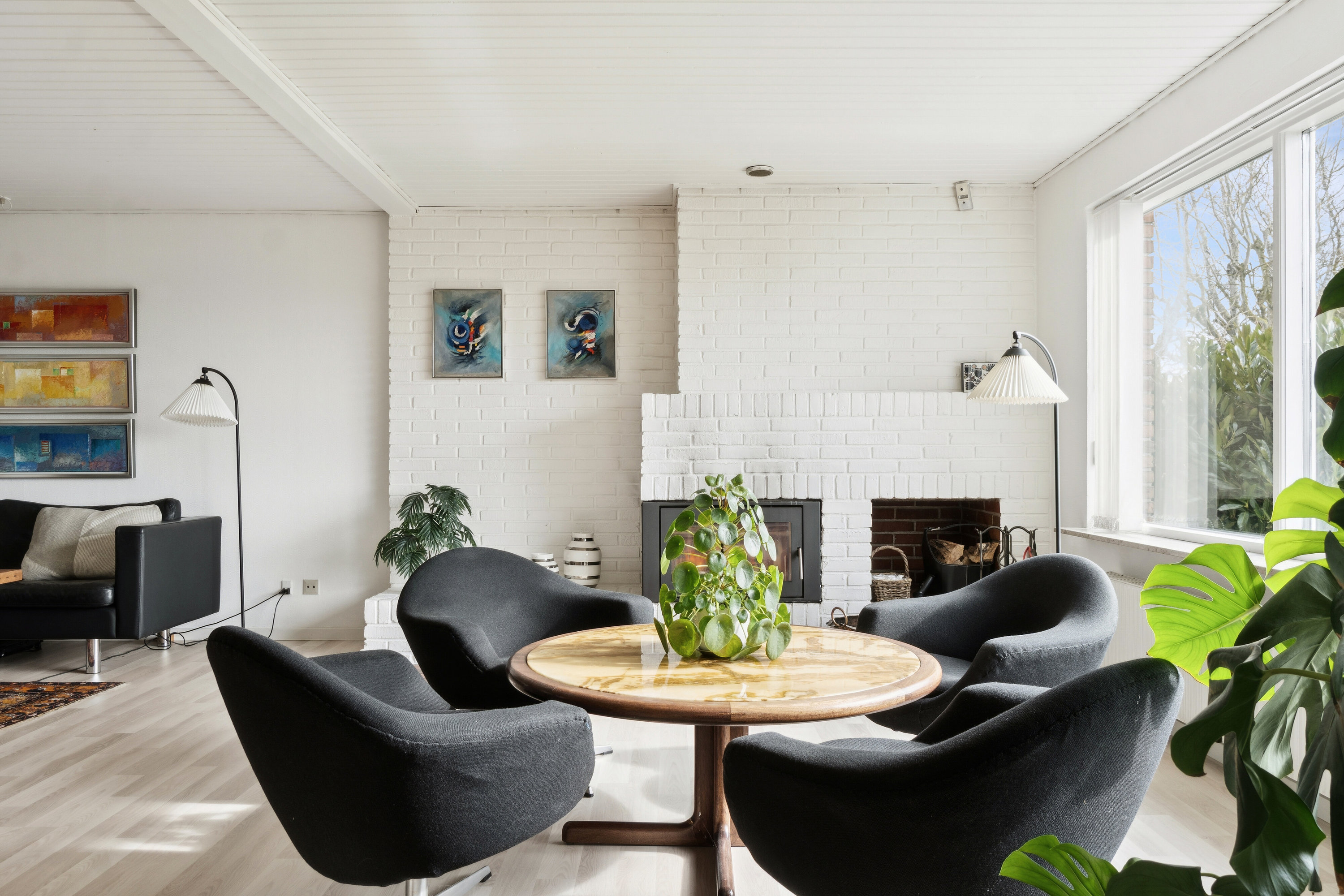 Fremhævet spisestue billede i fuldskærmstilstand. Billede af Kløvervej 32, 4270 Høng